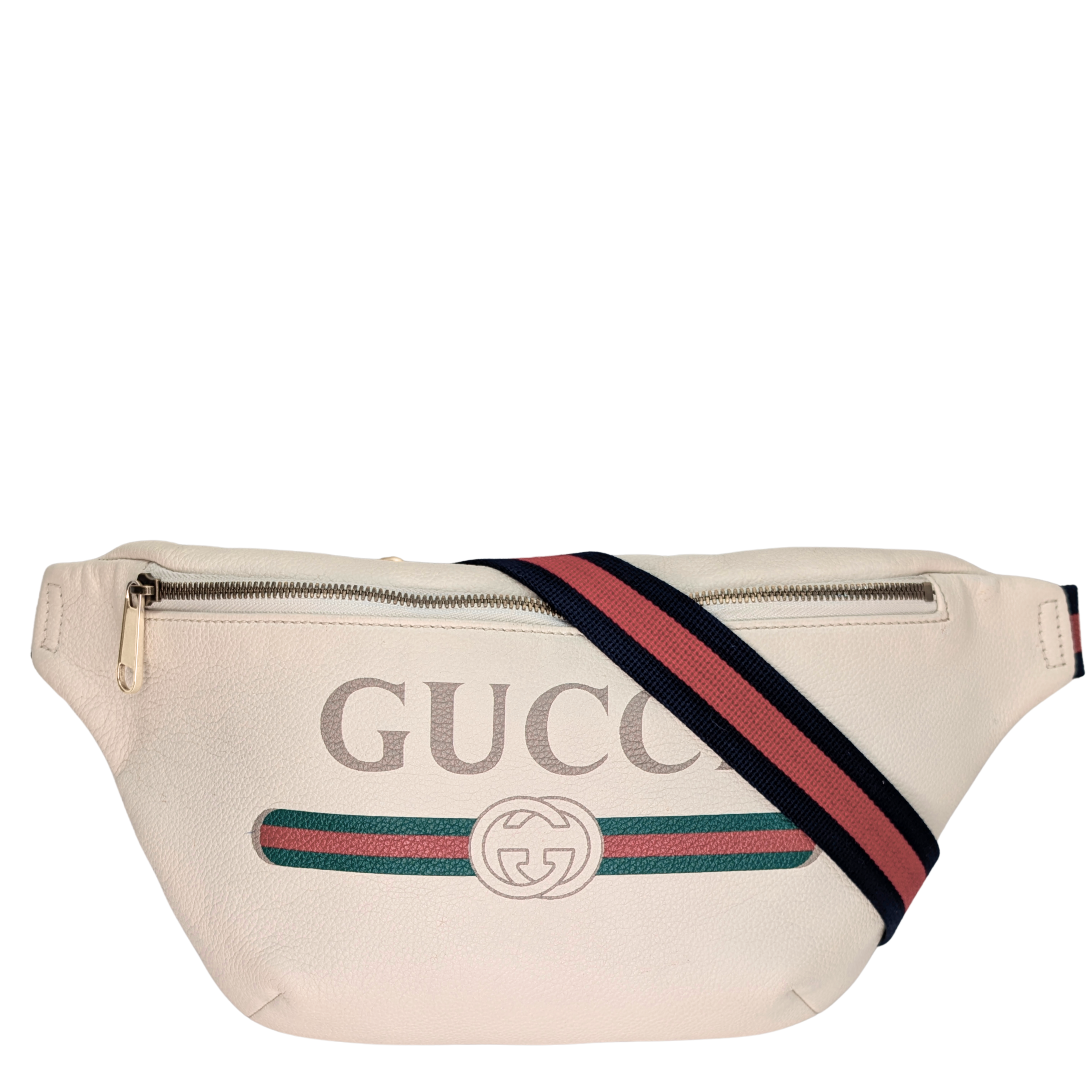 Gucci GG Supreme Belt Bum Bag Beige
