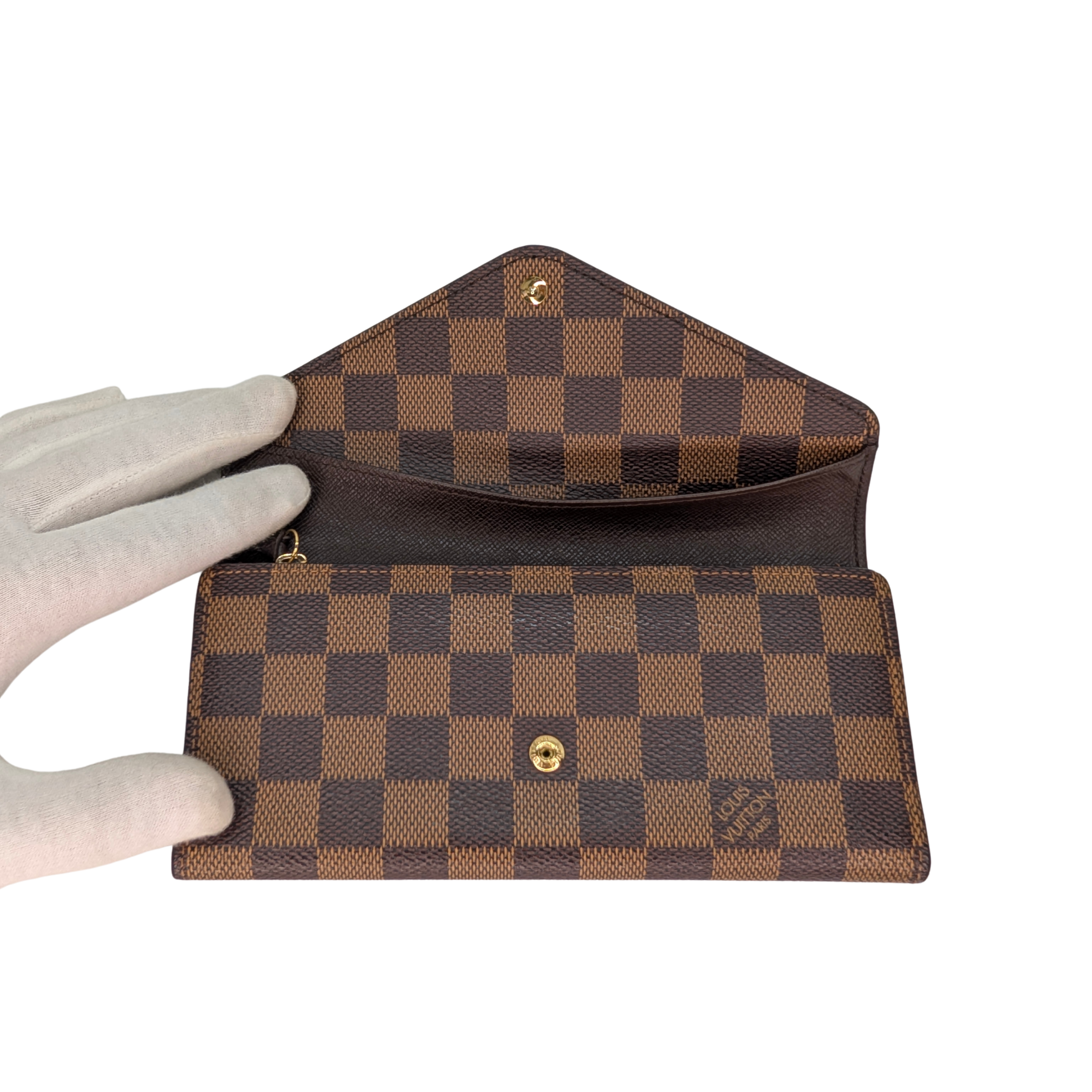 Louis Vuitton Damier Ebene Josephine Wallet
