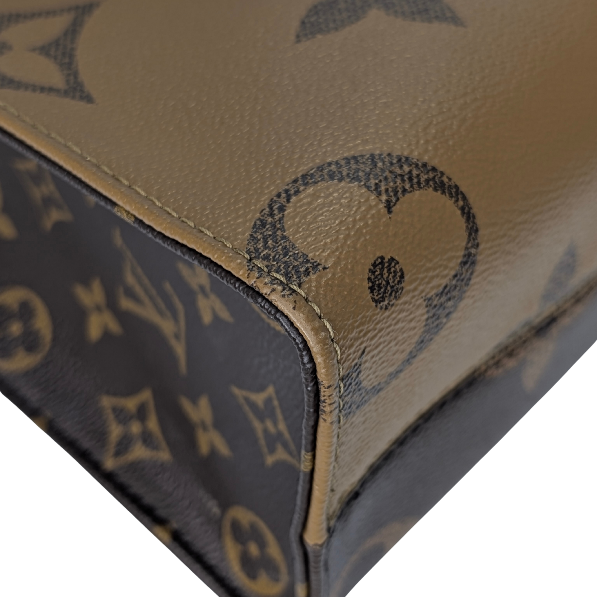 Louis Vuitton OnTheGo PM Monogram Handbag Brown