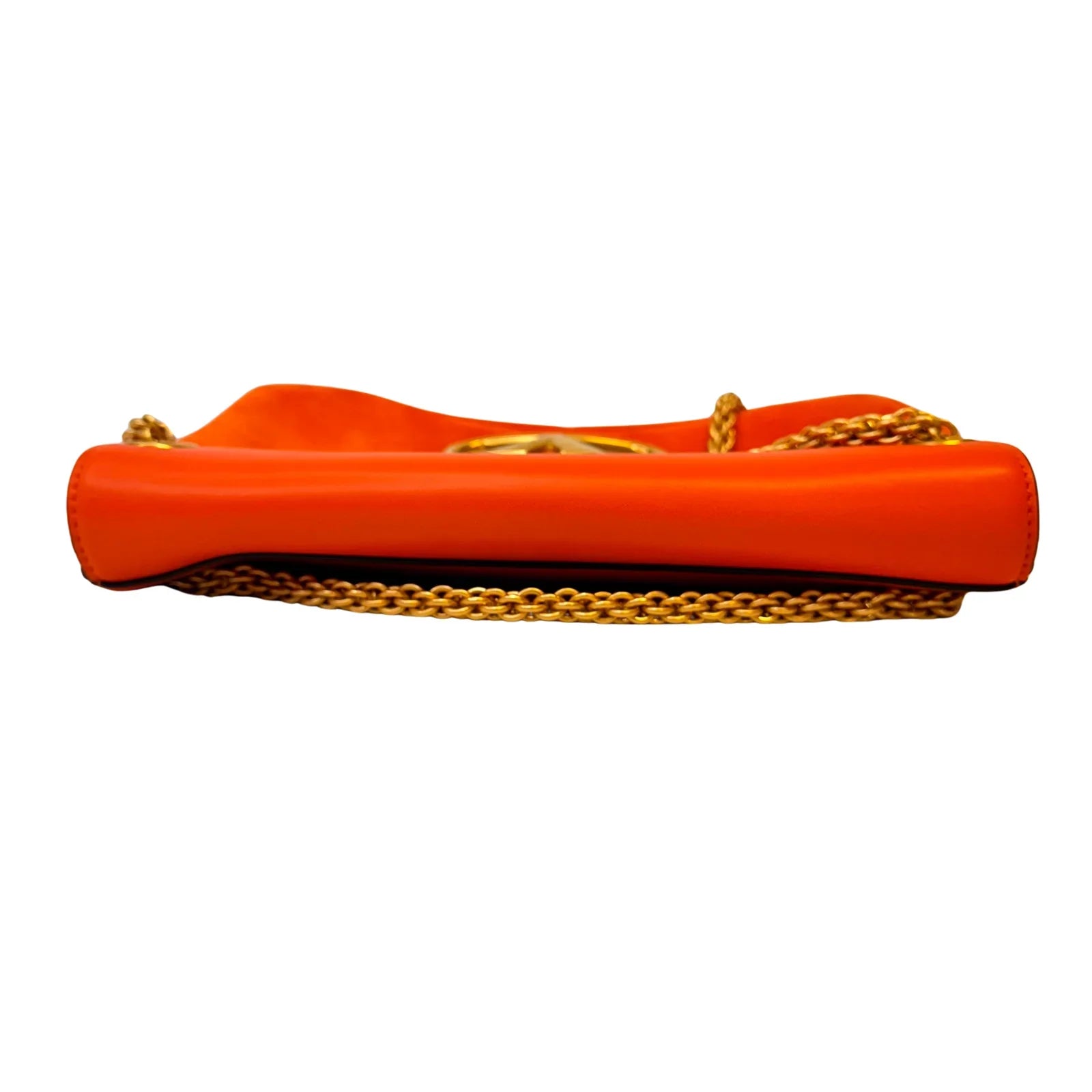 Valentino Garavani Stud Sign Shoulder Bag – Orange Nappa Leather