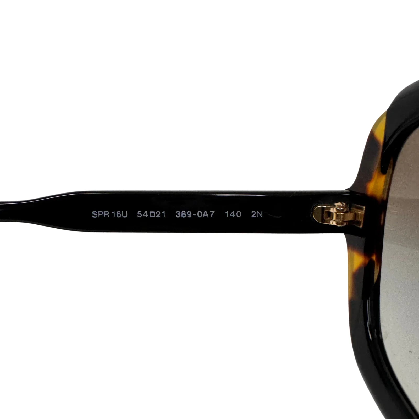 Prada Sunglasses PR 16US Made in Italy Black - Lost Designer
