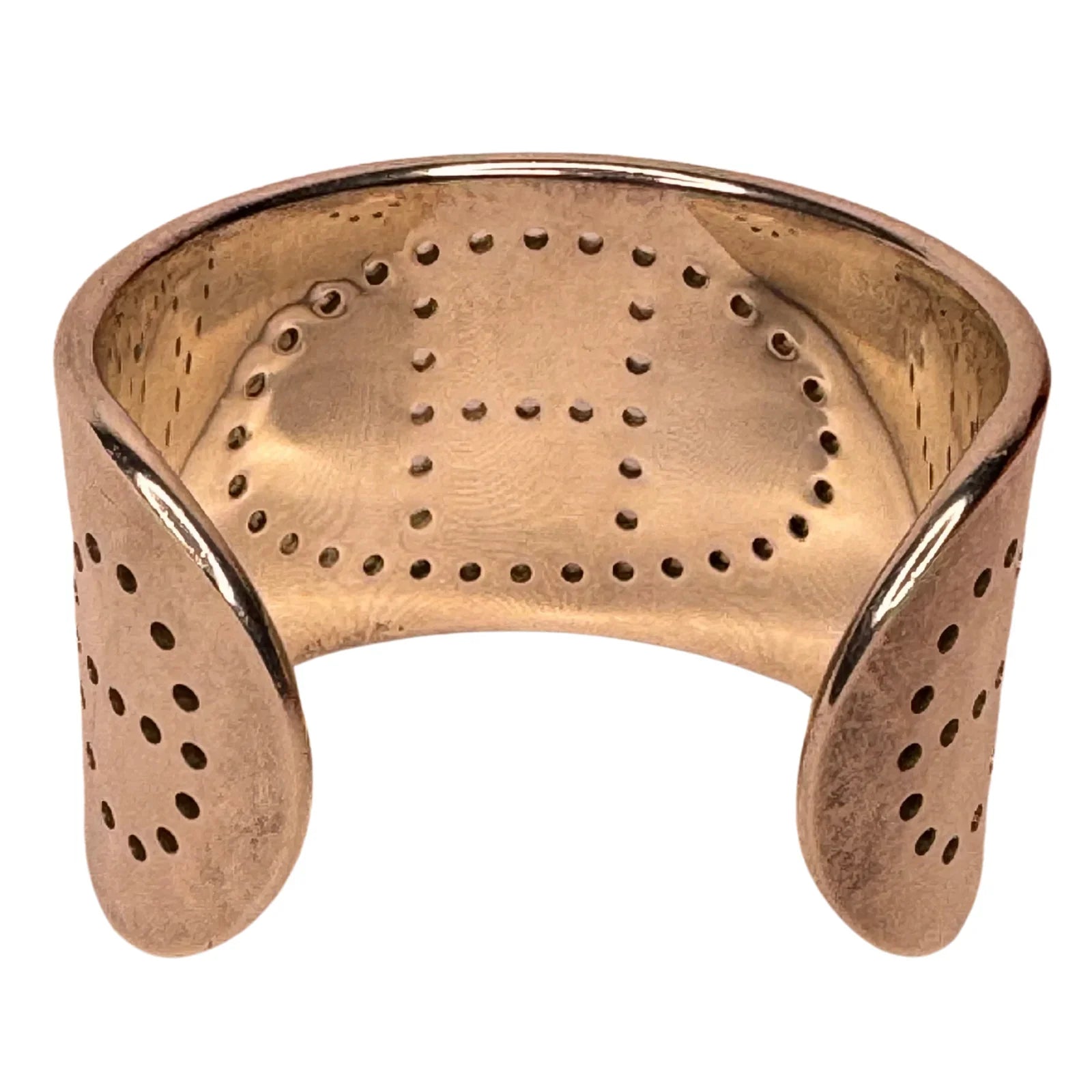 Hermès Sterling Silver 925 Eclipse Cuff Bracelet - Lost Designer