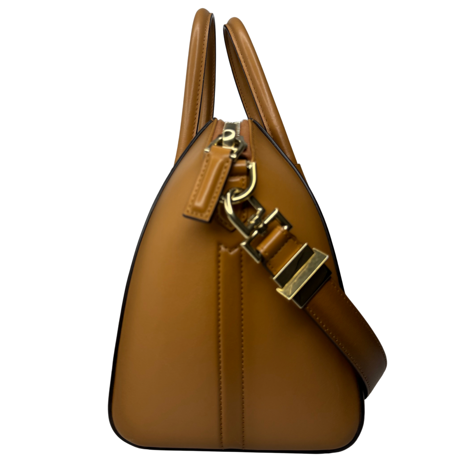 Givenchy Small Antigona Calfskin in Deep Brown Crossbody Bag