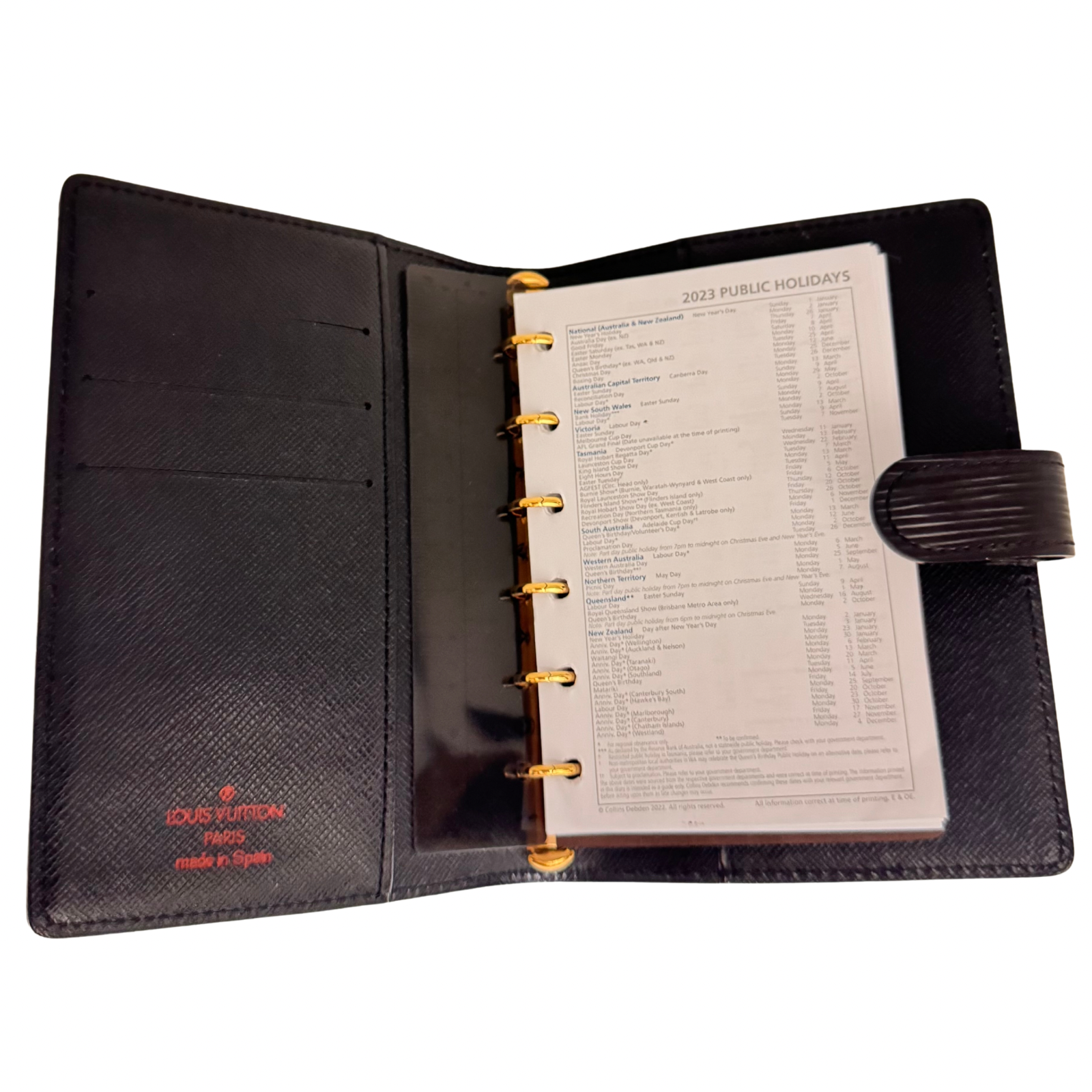 Louis Vuitton Epi Agenda Notebook Agenda