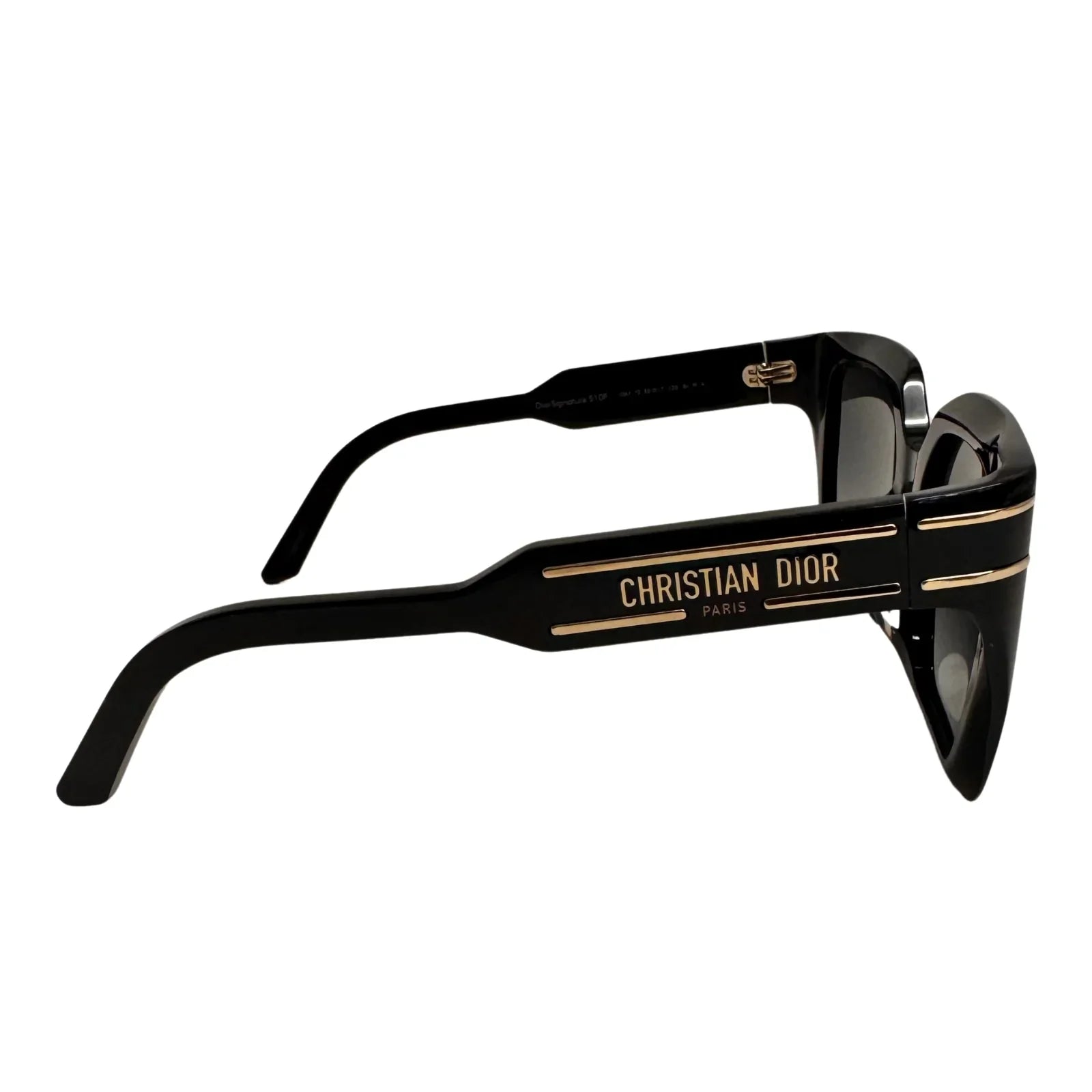 Dior Signature S10F Black Butterfly Sunglasses.