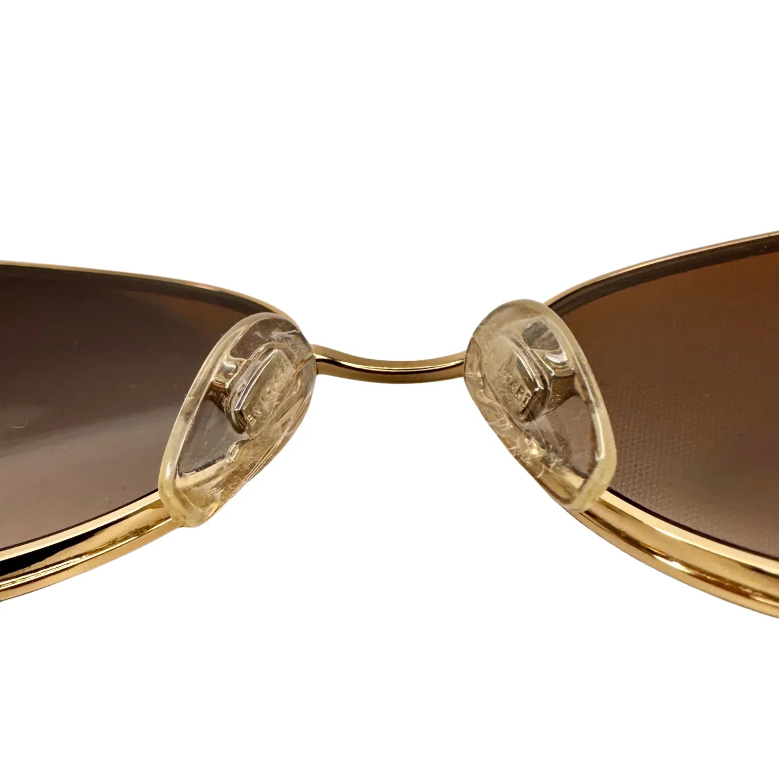 Bvlgari BV6114 Gold Metal Gradient Round Sunglasses – 2036/13