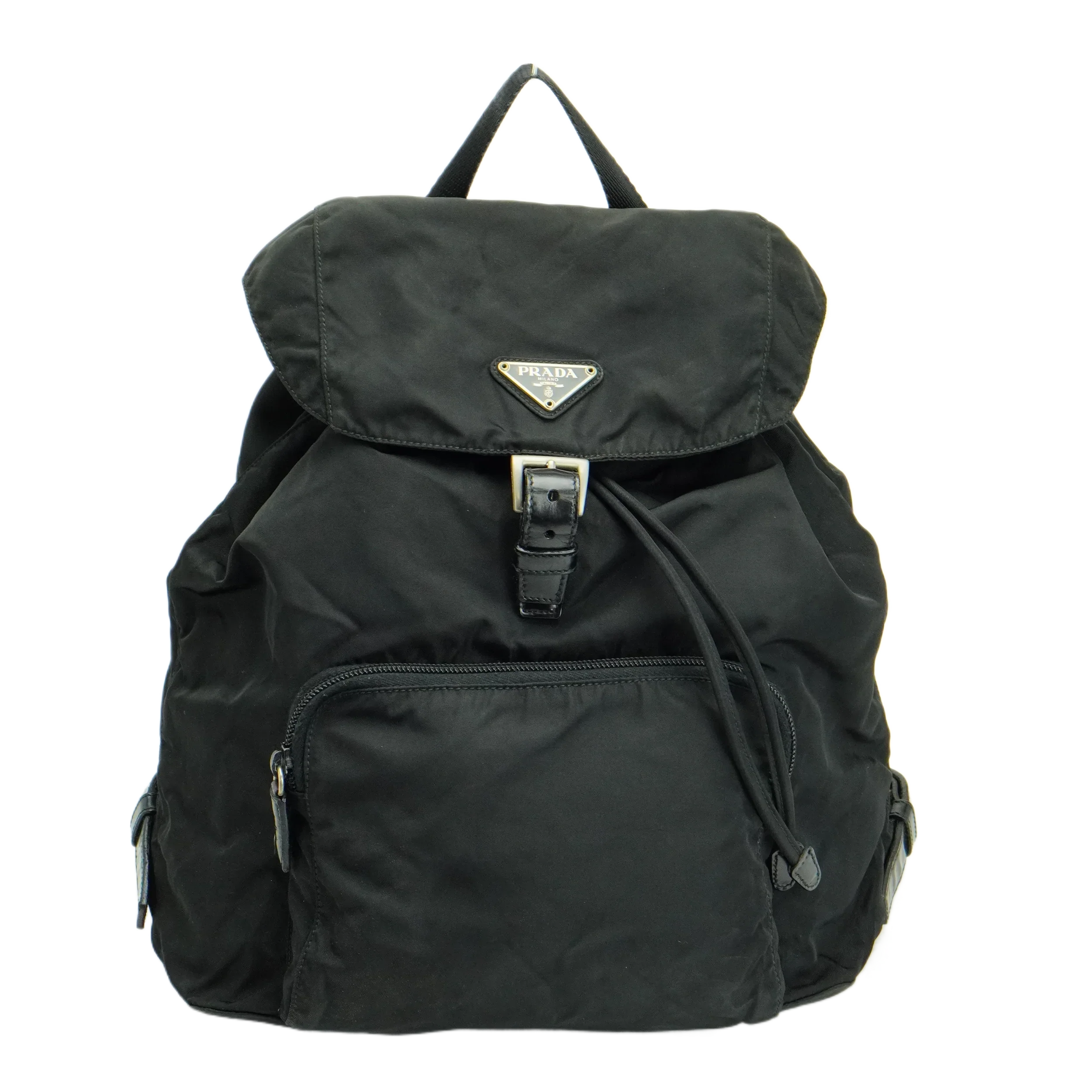 Prada Nylon Black Backpack Rucksack