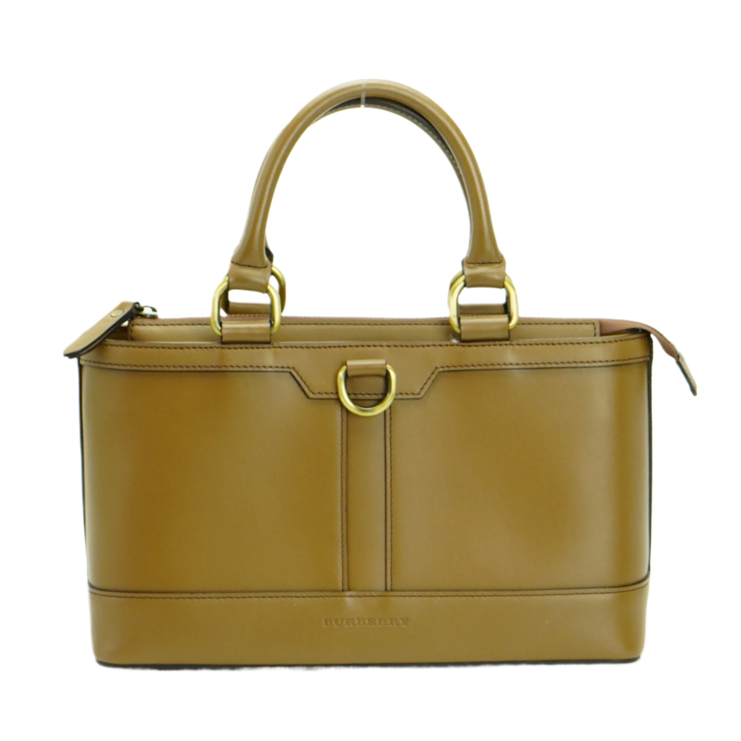 Burberry Handbag Leather Brown