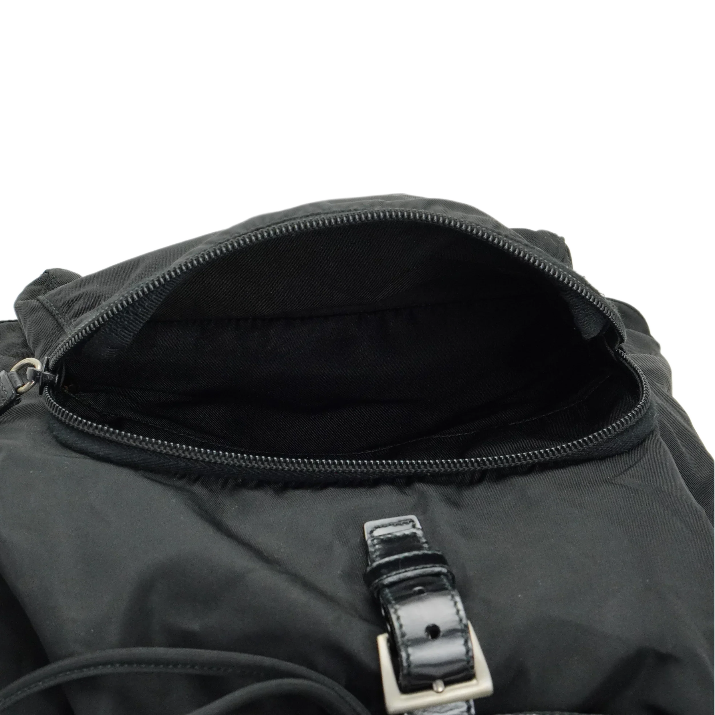 Prada Nylon Black Backpack Rucksack