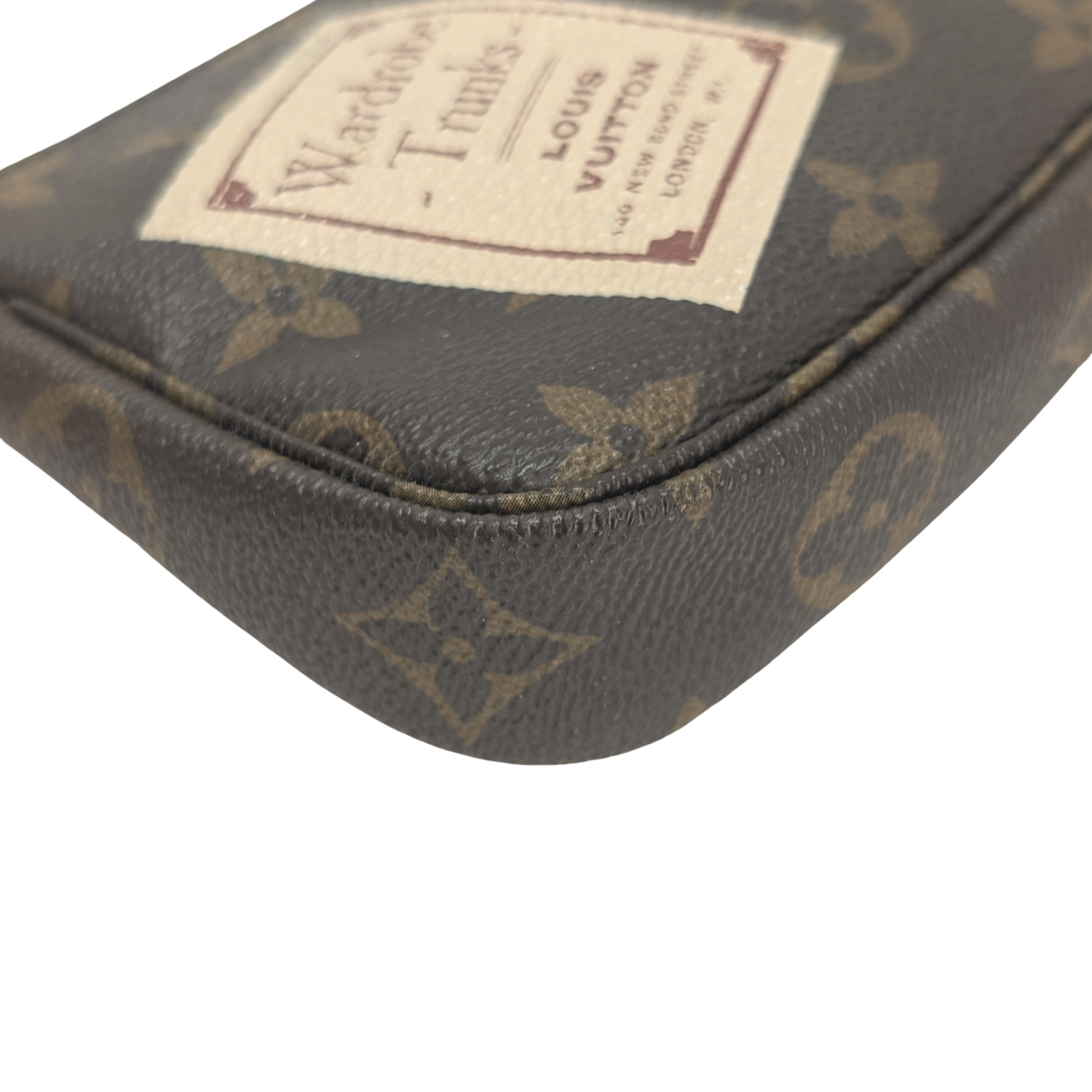 Louis Vuitton Travel Stamp Mini Pochette Bag