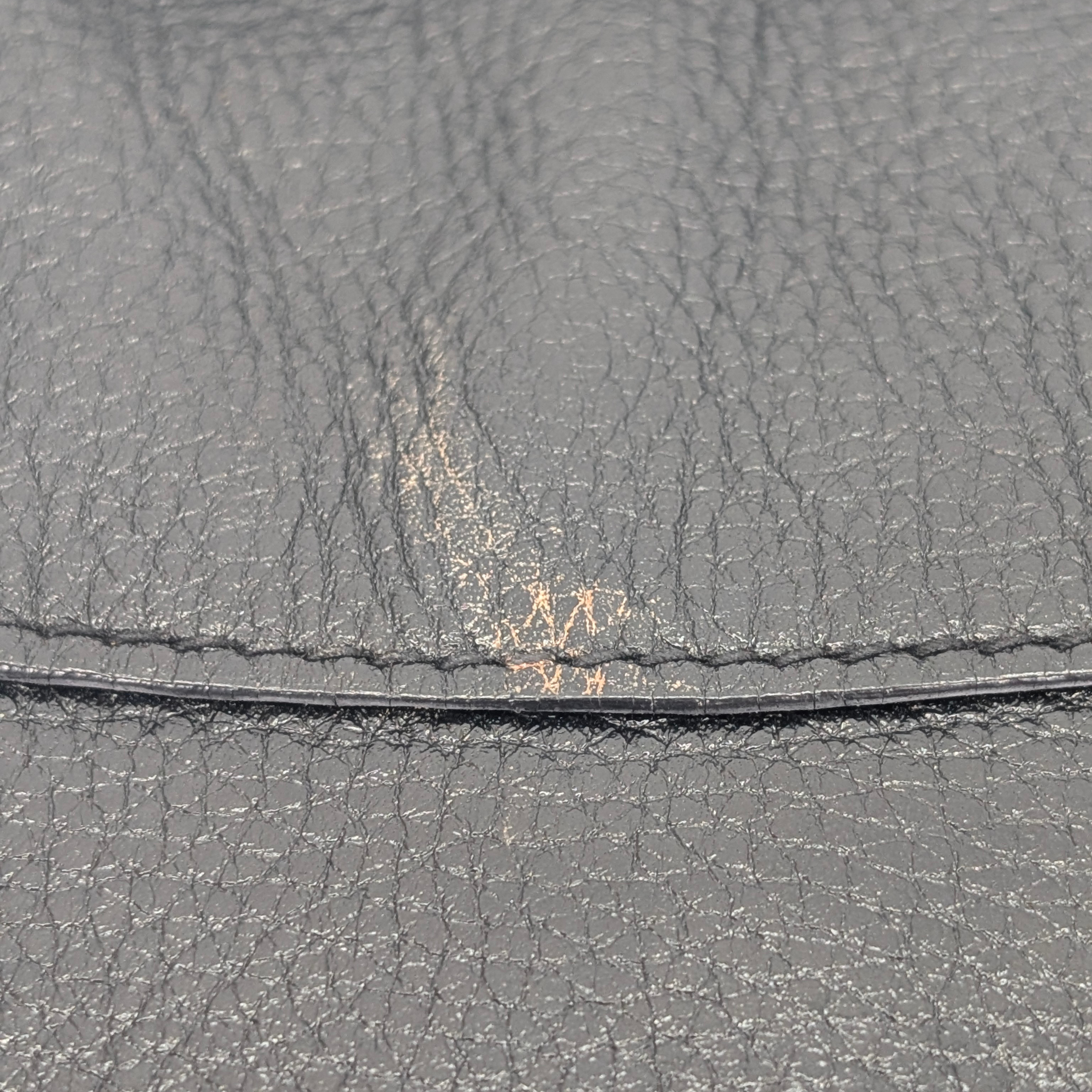 Burberry Leather Shoulder Bag Black