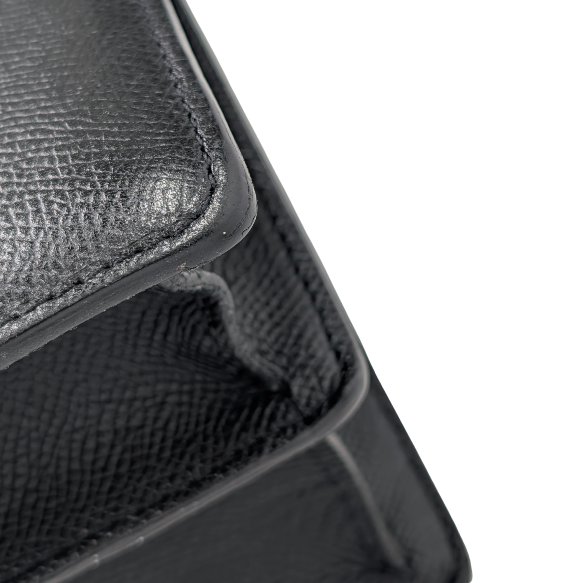 Bvlgari Leather Shoulder Bag Black