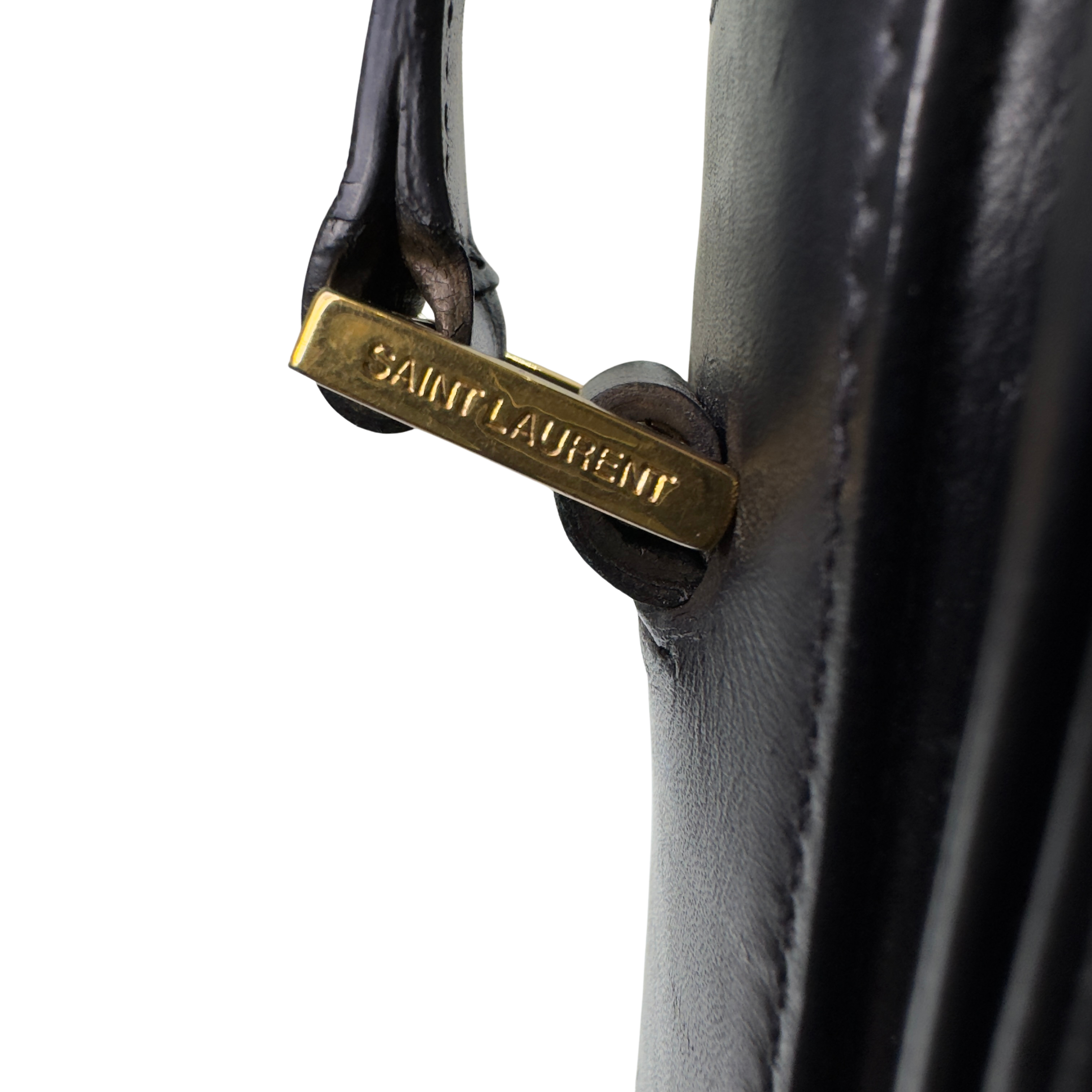 Saint Laurent Medium Classic Monogram Universite Bag Black