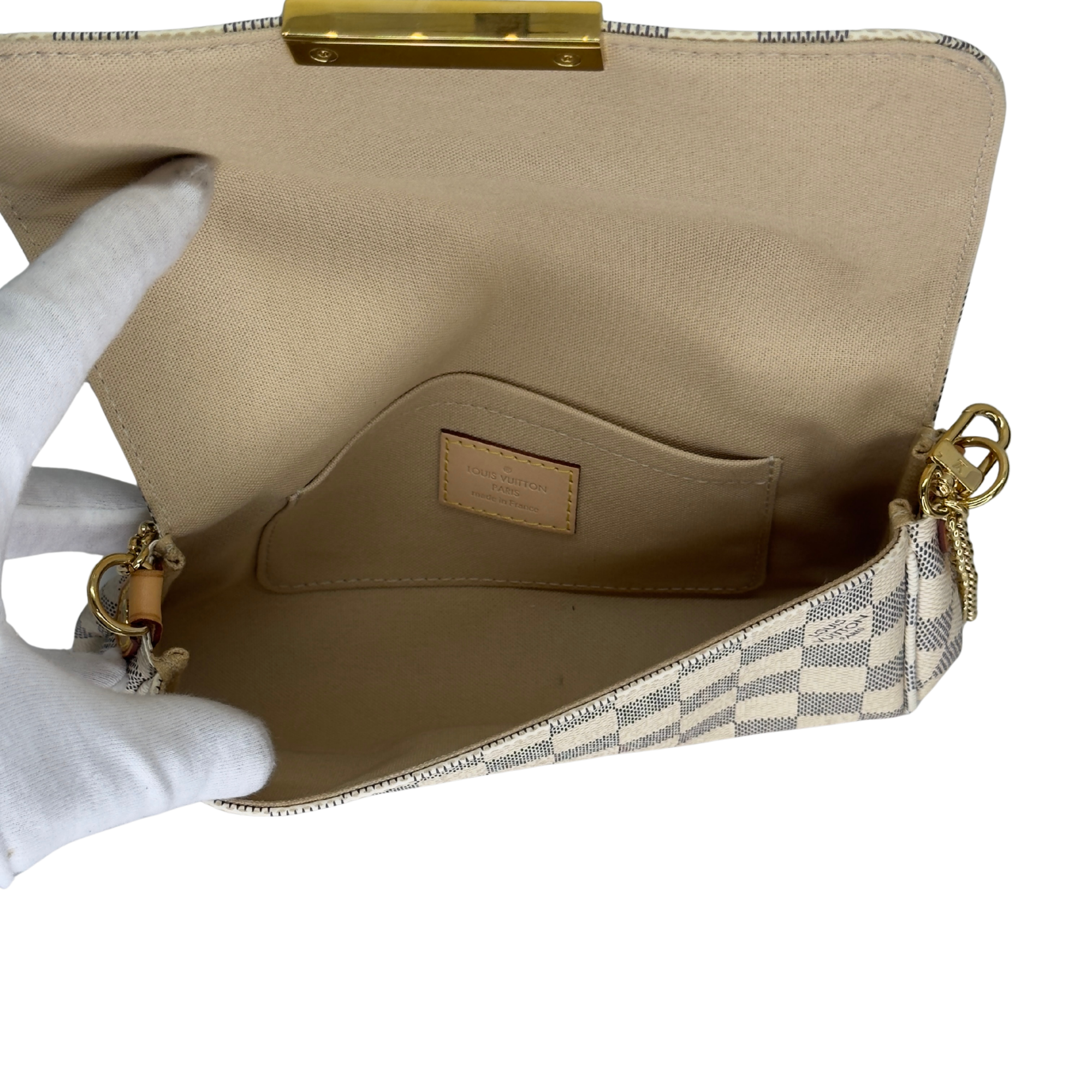 Louis Vuitton Favourite PM Damier Azur Bag