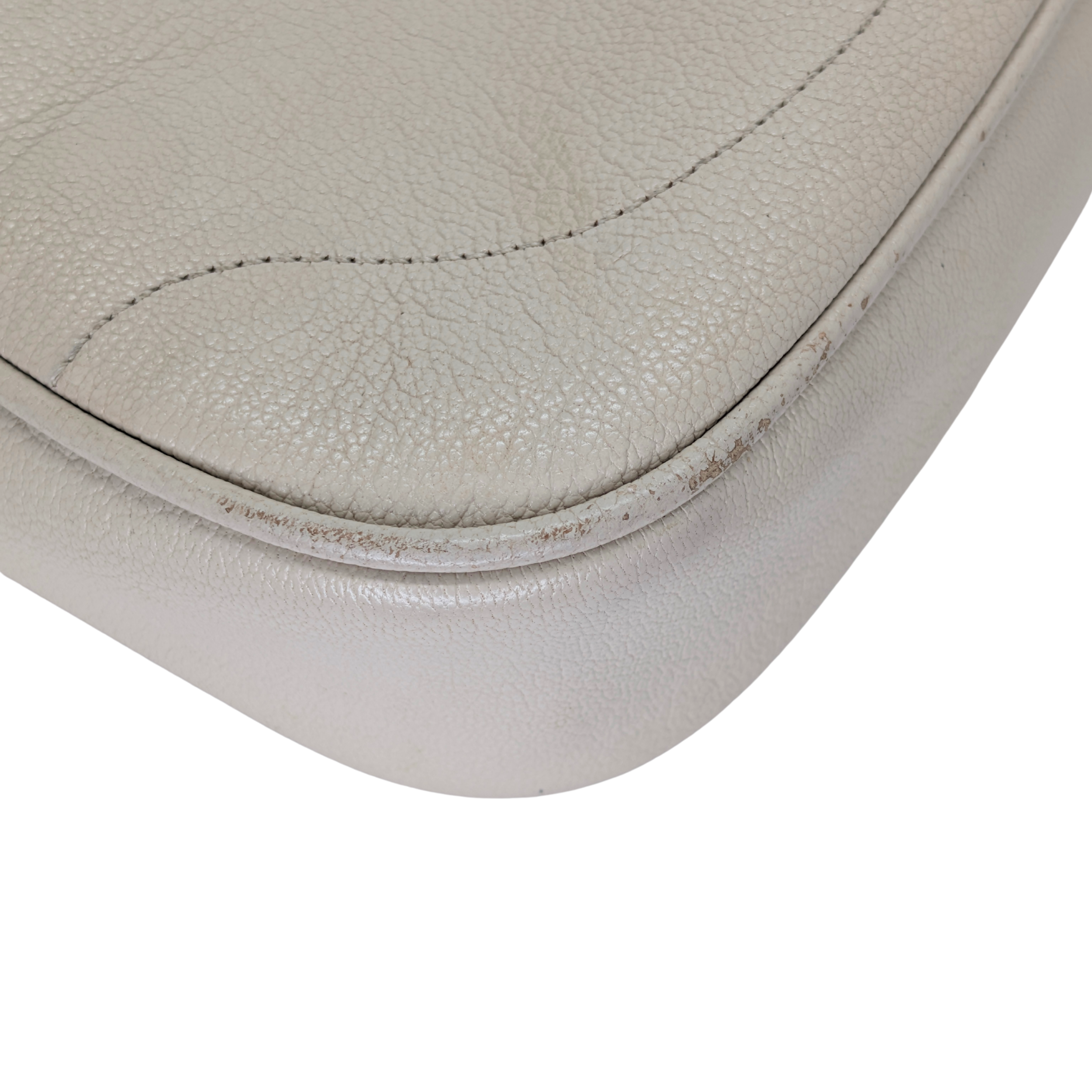 Gucci Aphrodite small shoulder Bag Leather Beige