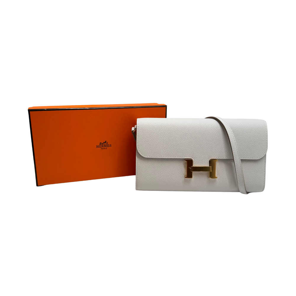 Hermés Constance To Go Shoulder Bag Nata Epsom Gold Hardware