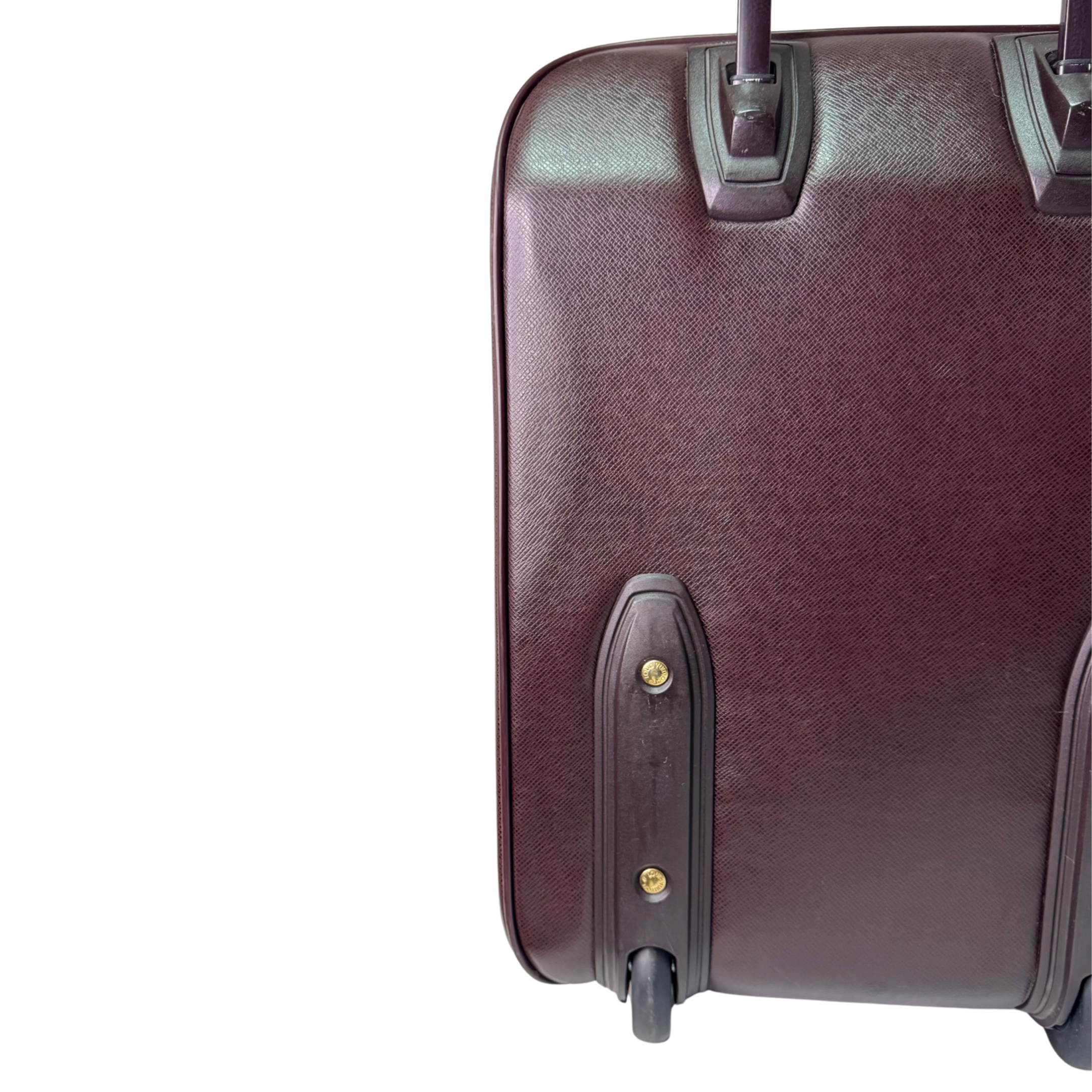 Louis Vuitton Pegase 45 Luggage Bag Leather Burgundy