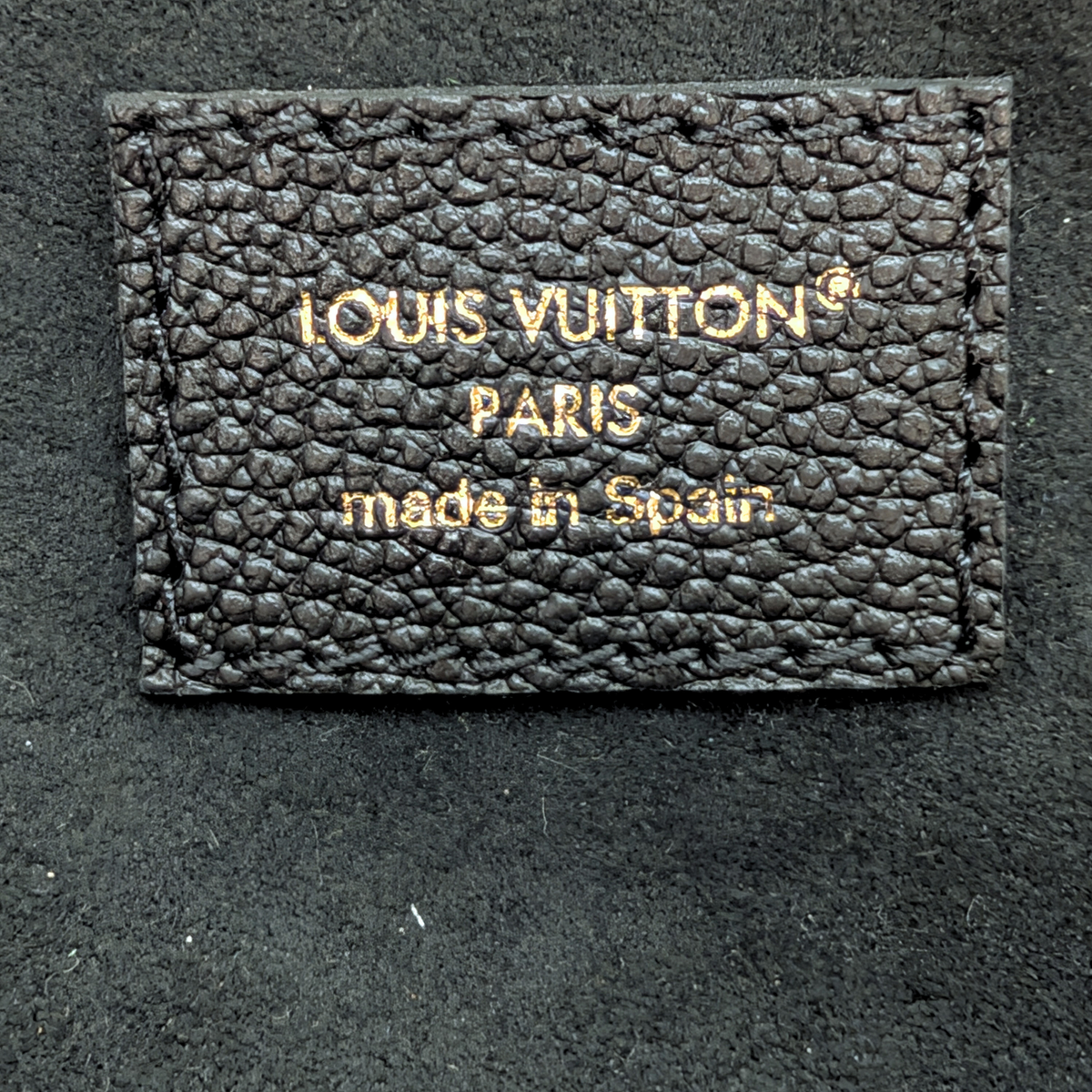 Louis Vuitton Petit Palais Bicolor Handbag