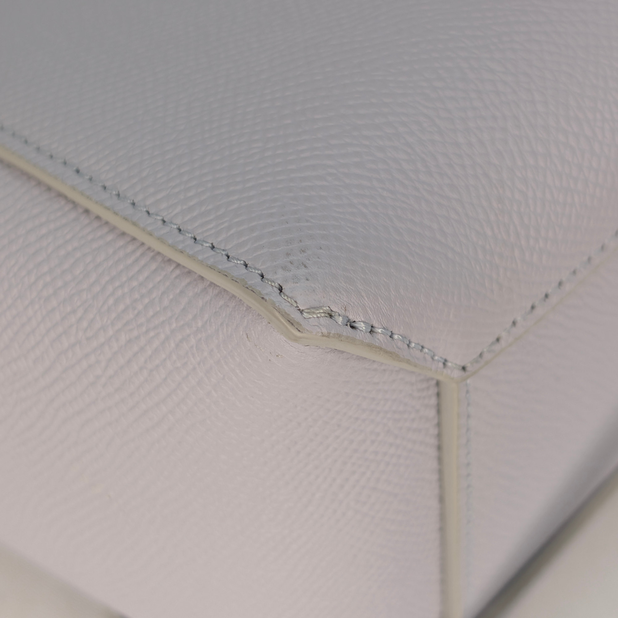 Celine Nano Grained Calfskin Belt Bag Pearl Blue