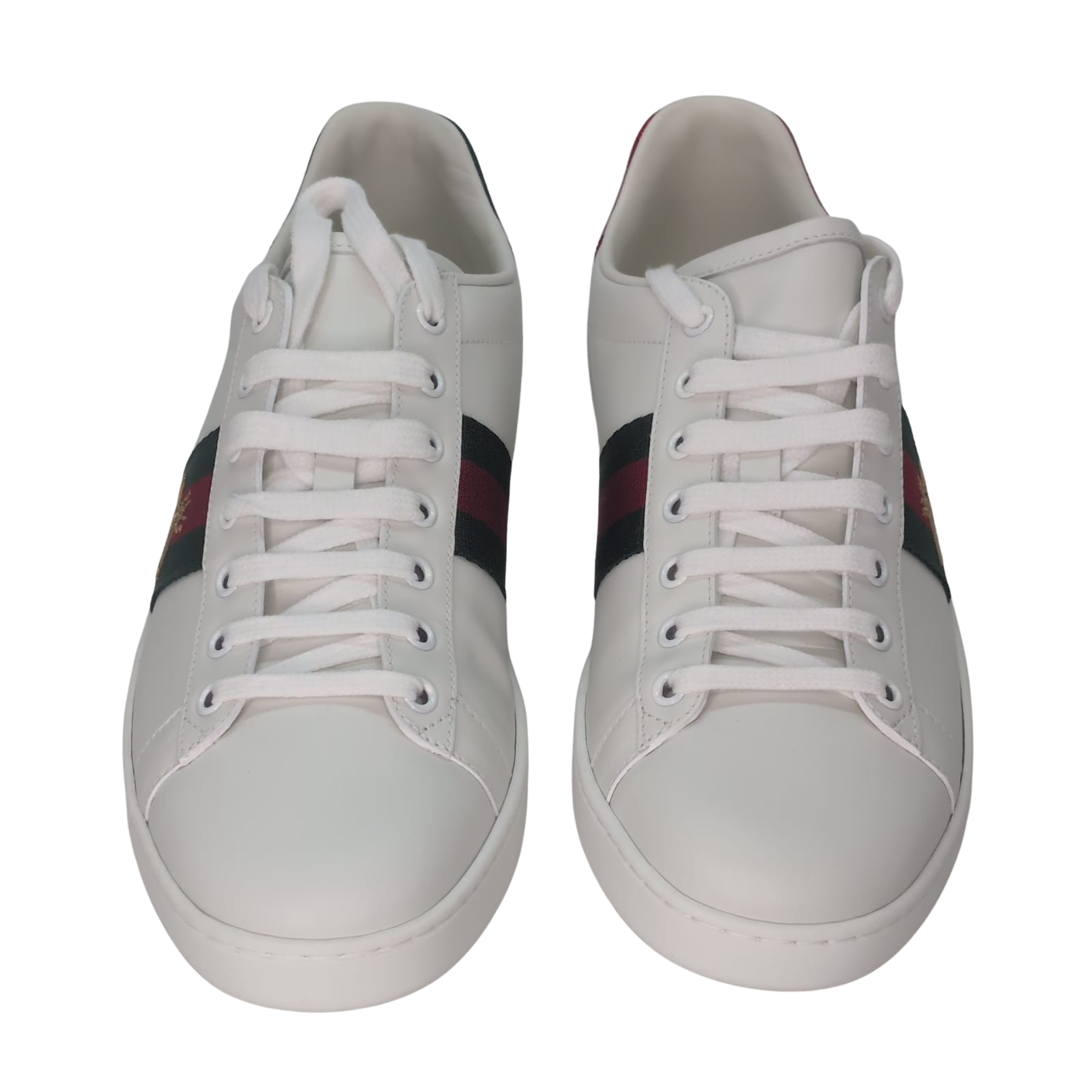 Gucci Ace Sneakers With Bae White 40.5