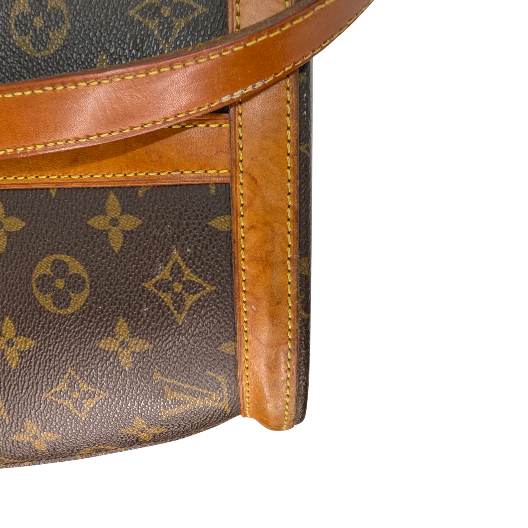 Louis Vuitton Babylone Monogram Tote Bag Brown