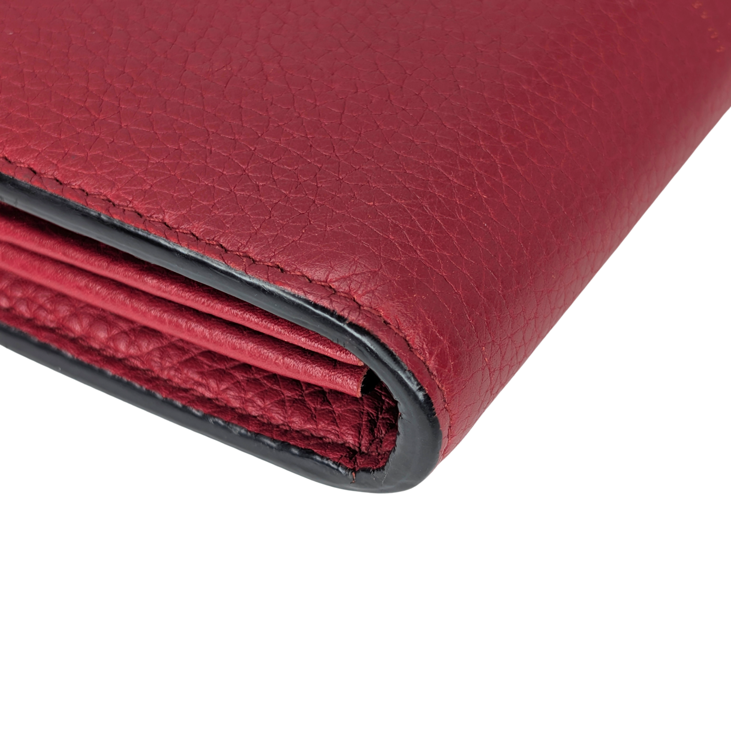 Gucci GG Marmont Wallet On Chain Red