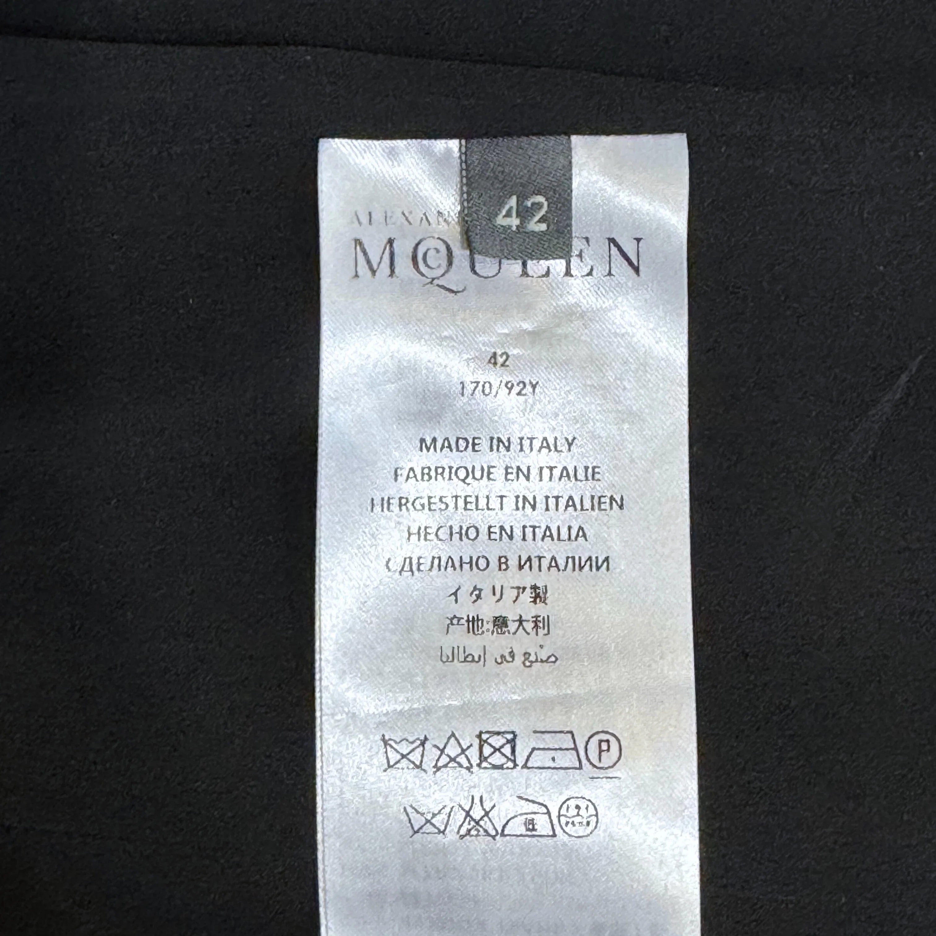 Alexander McQueen Silk Mini Dress Floral size 38