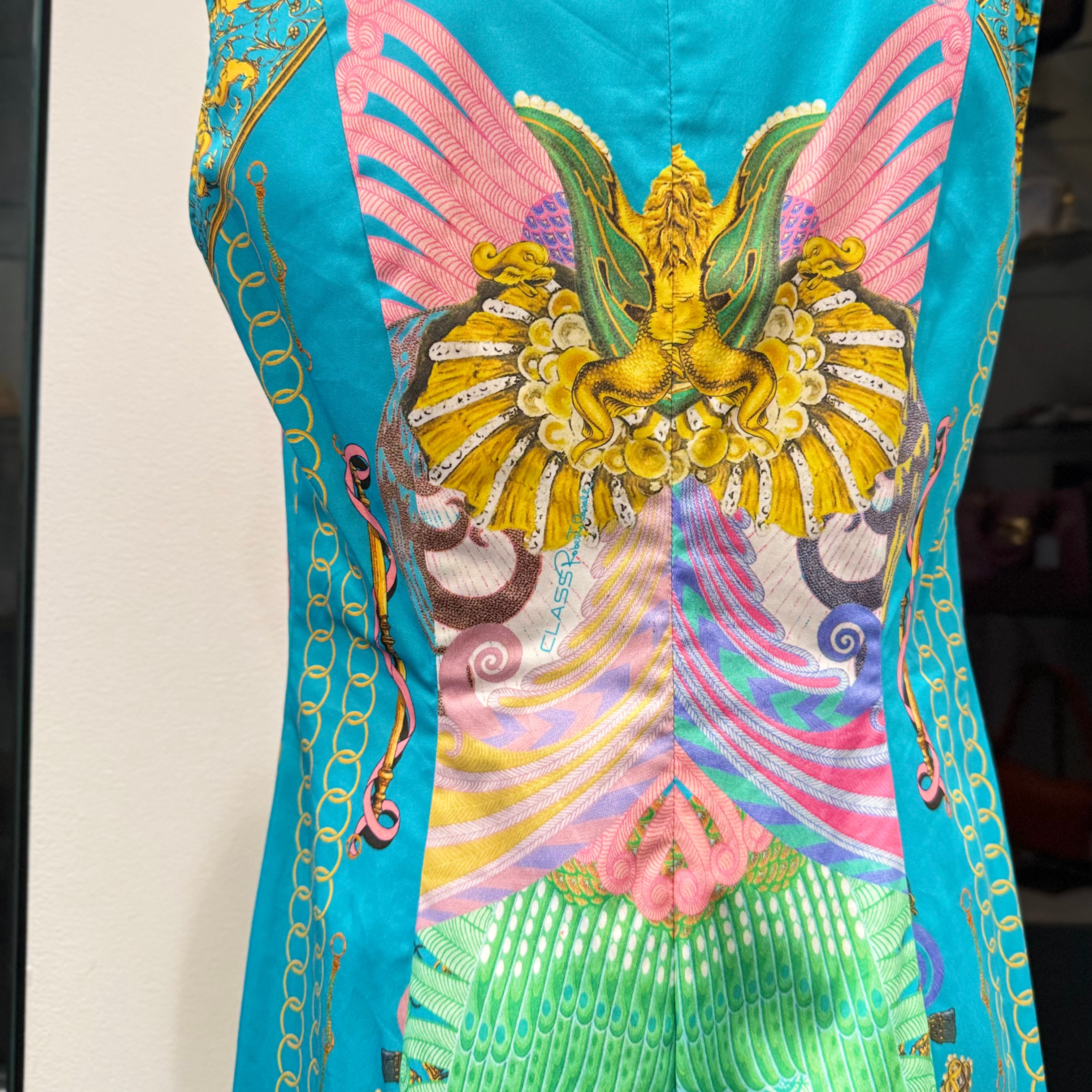 Roberto Cavalli Dress 40 Multicolour