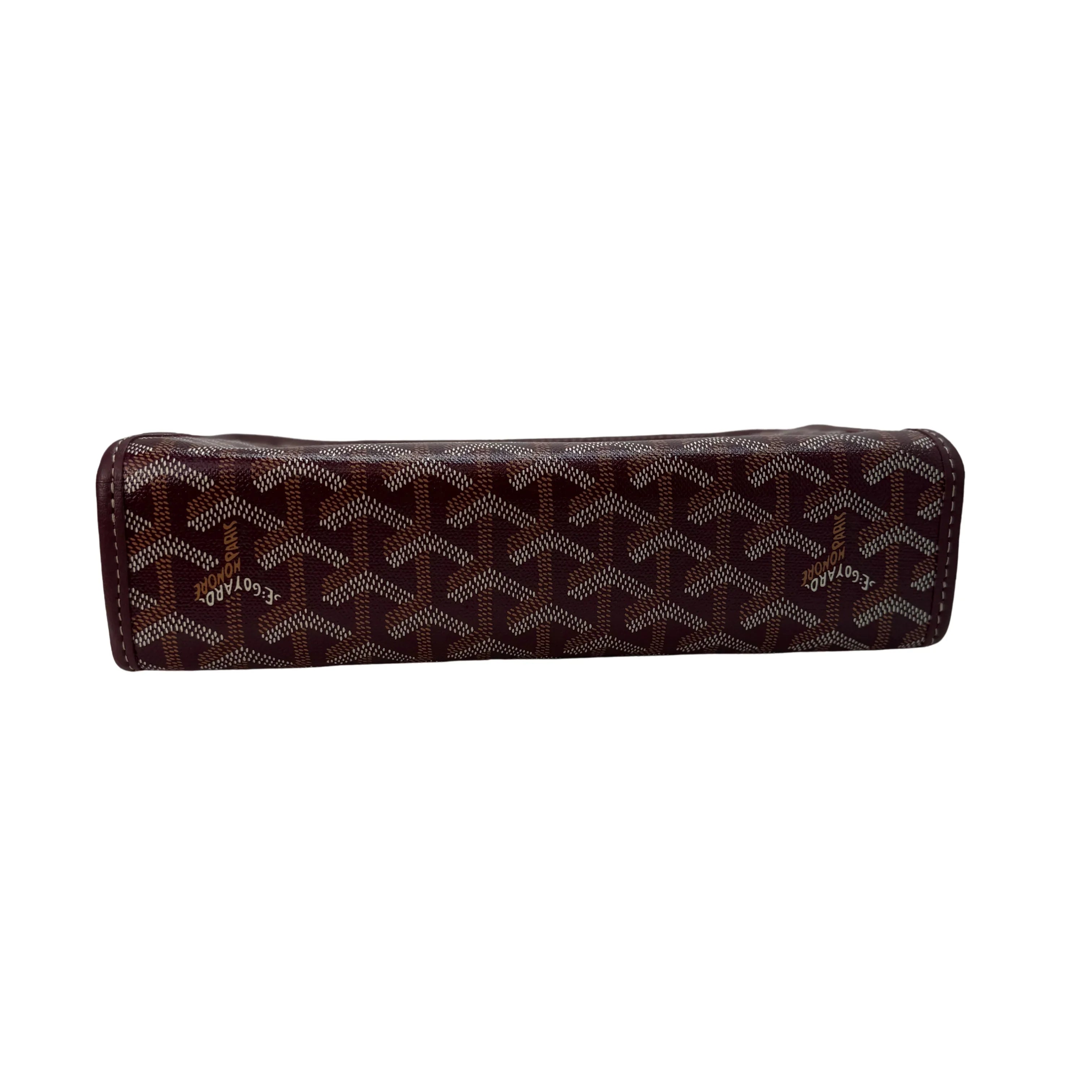 Goyard Burgundy Jouvence MM Toiletry Clutch Bag - Lost Designer