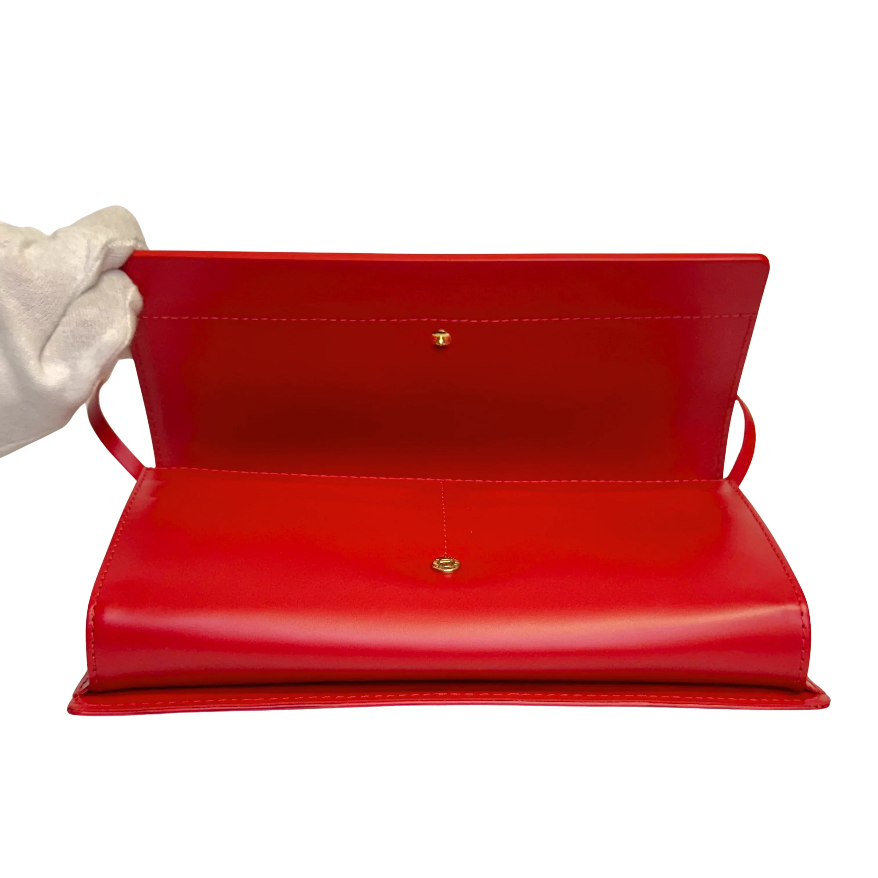Louis Vuitton Epi Honfleur Castillan Red Shoulder Bag