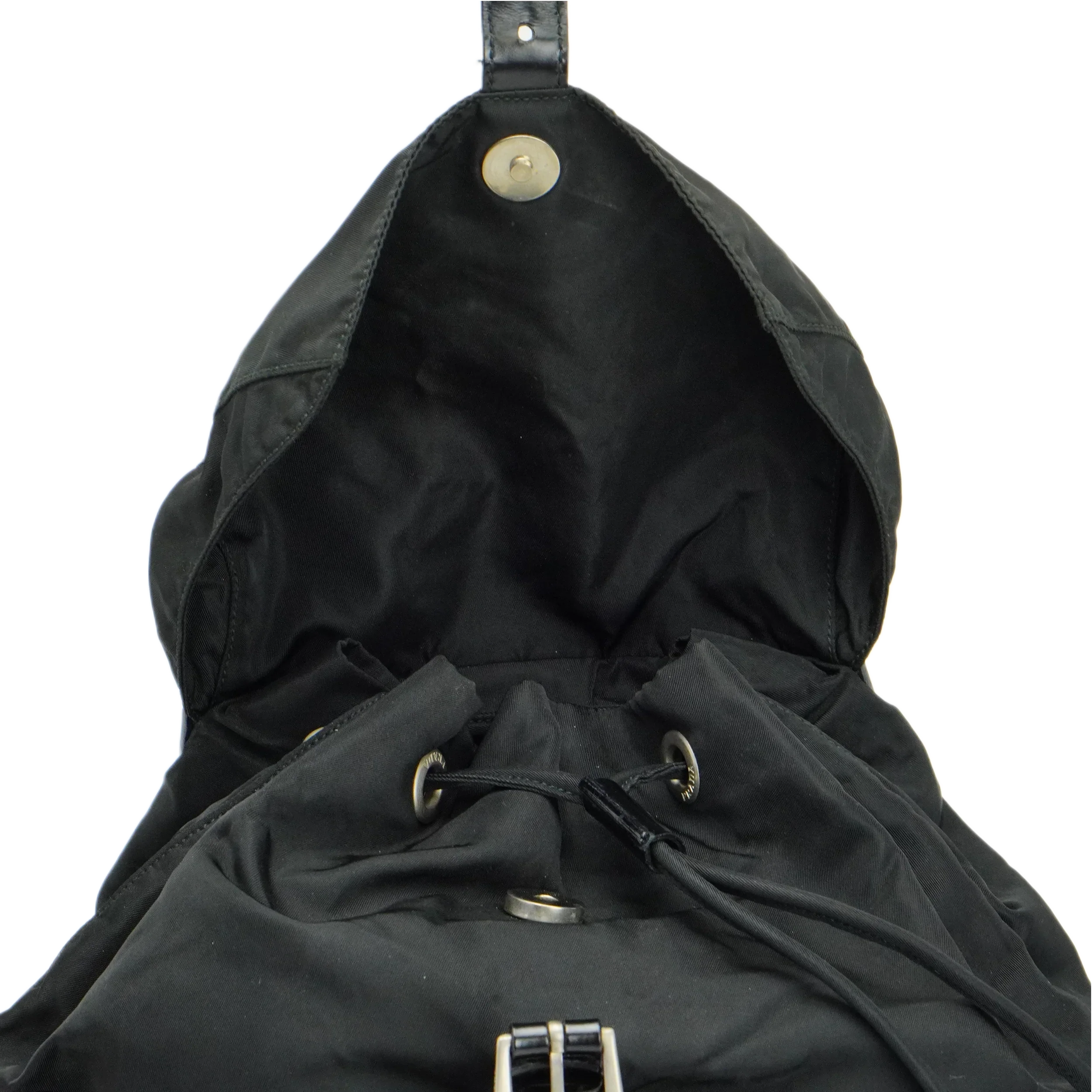 Prada Nylon Black Backpack Rucksack