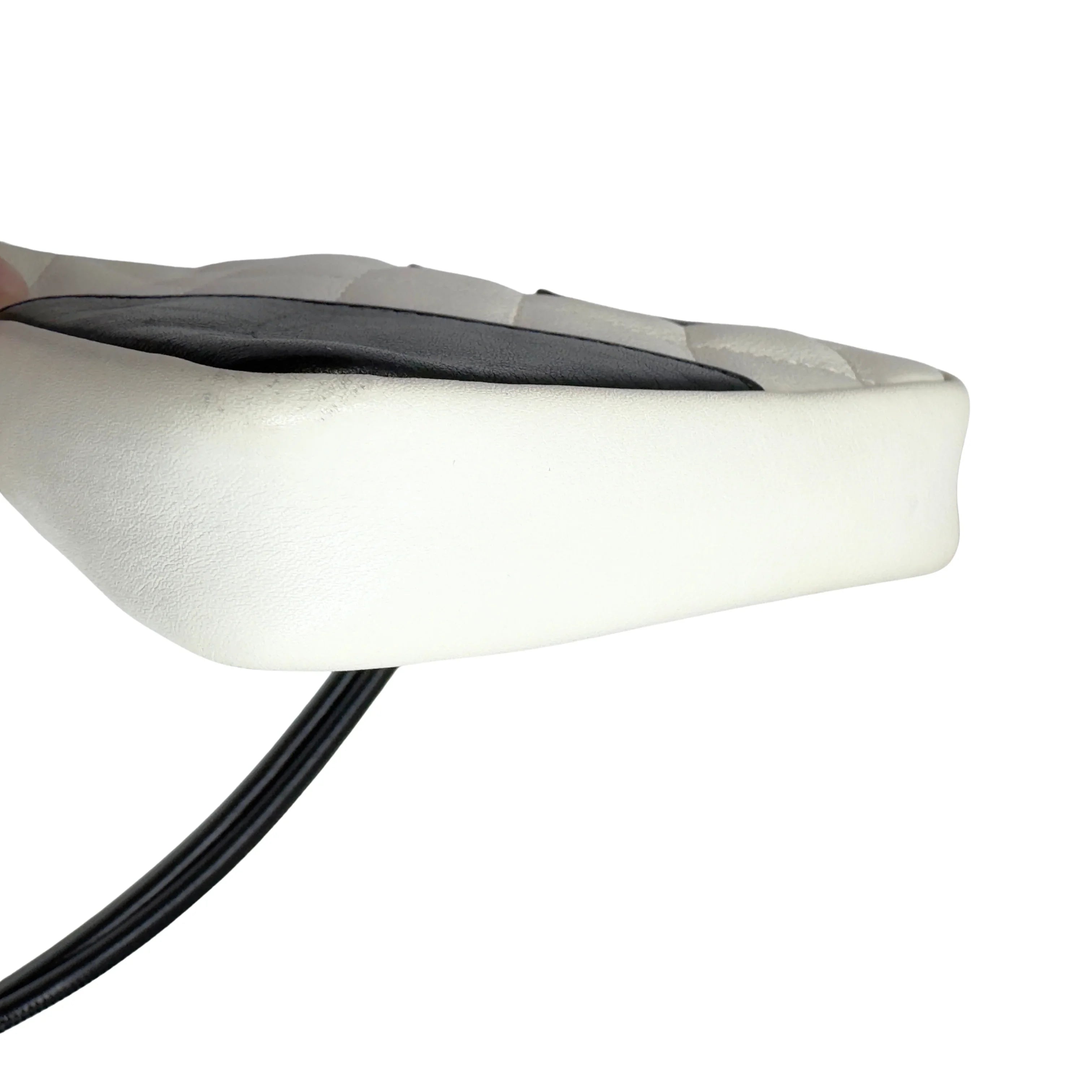 Chanel Quilted Cambon Small Messenger Bag White - Lost Designer