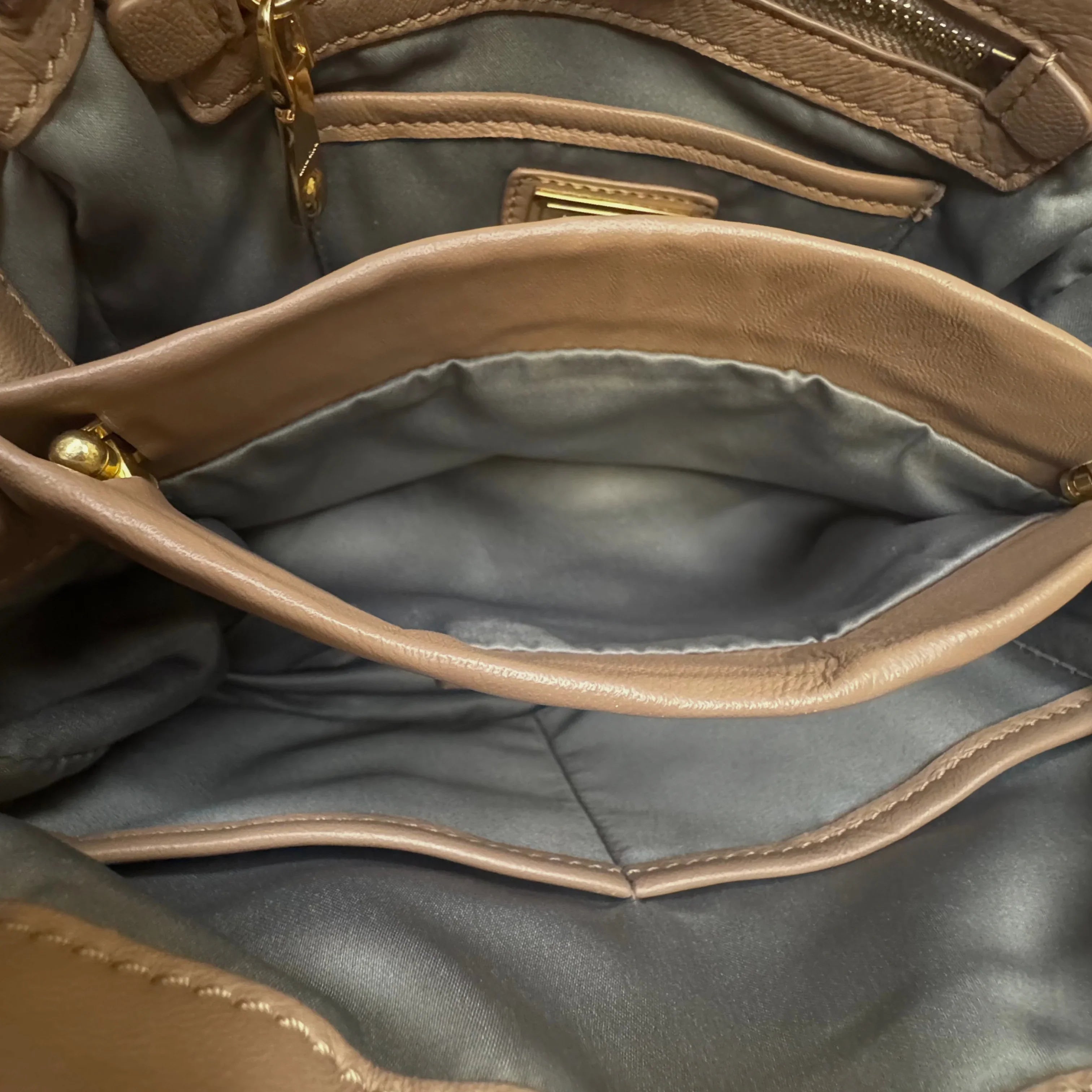 Miu Miu Nappa Matelassé leather Top Handle Bag
