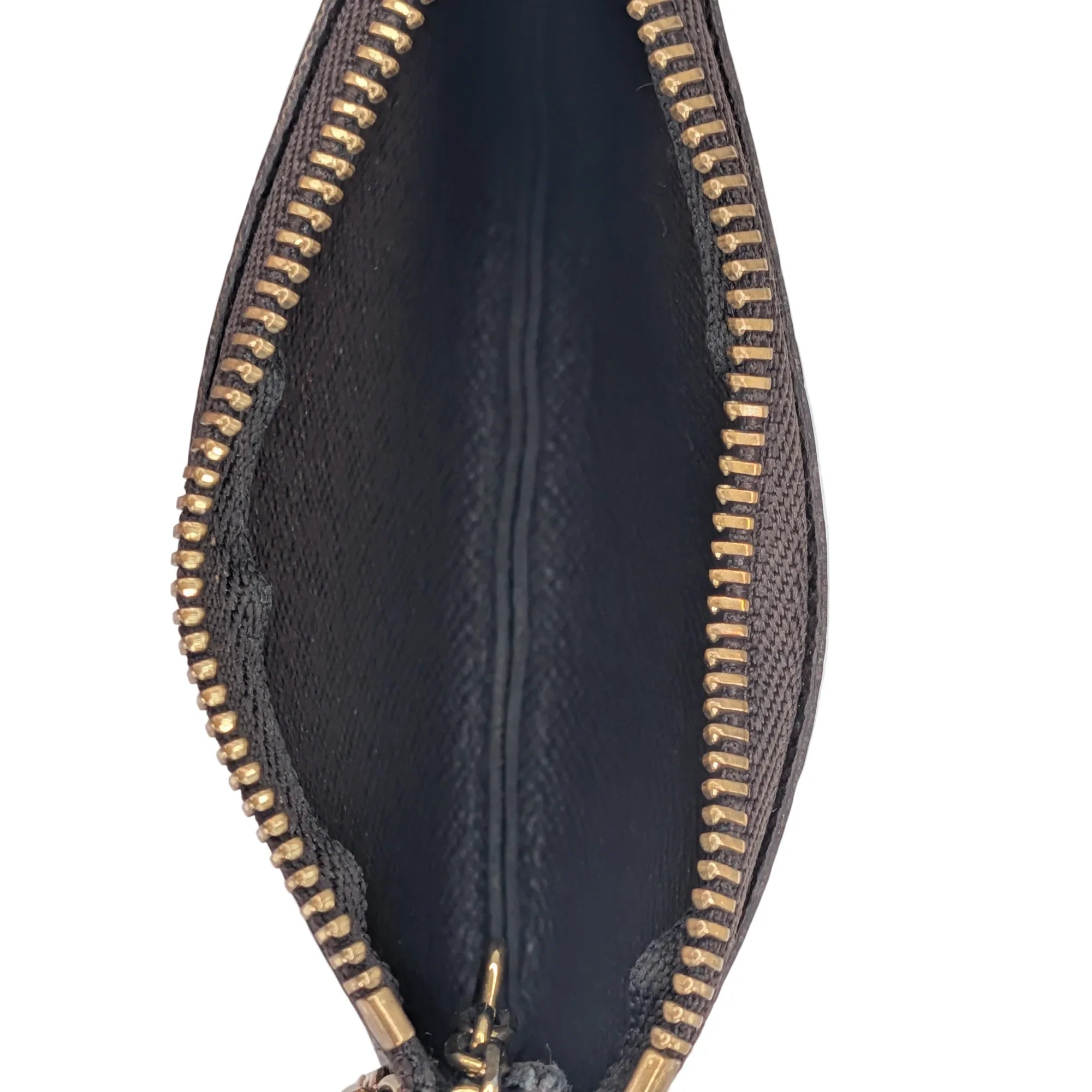 Louis Vuitton Damier Ebene Zippy Pouch Wallet Brown - Lost Designer