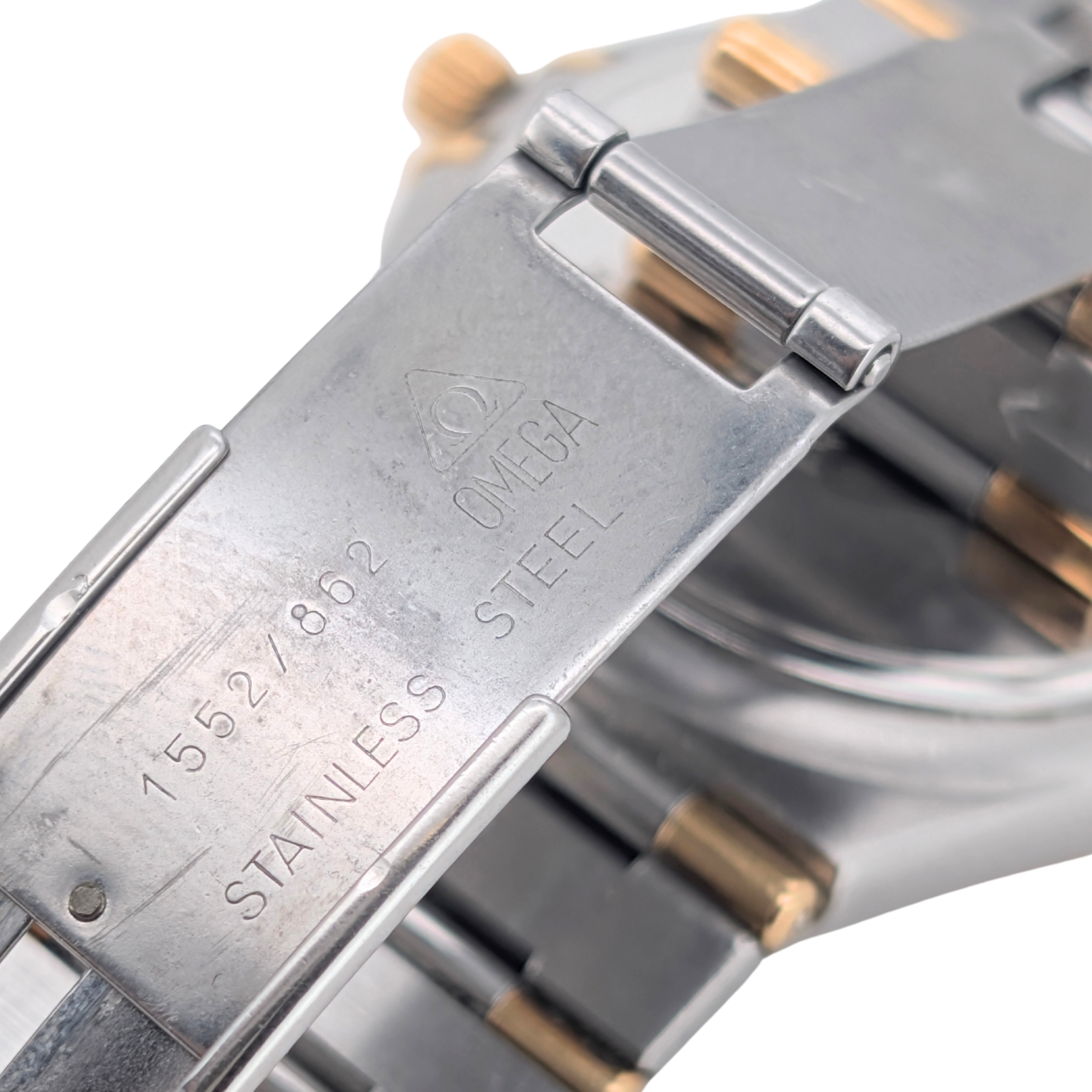 Omega Constellation Quartz 18k Solid Gold Bezel 396.1201