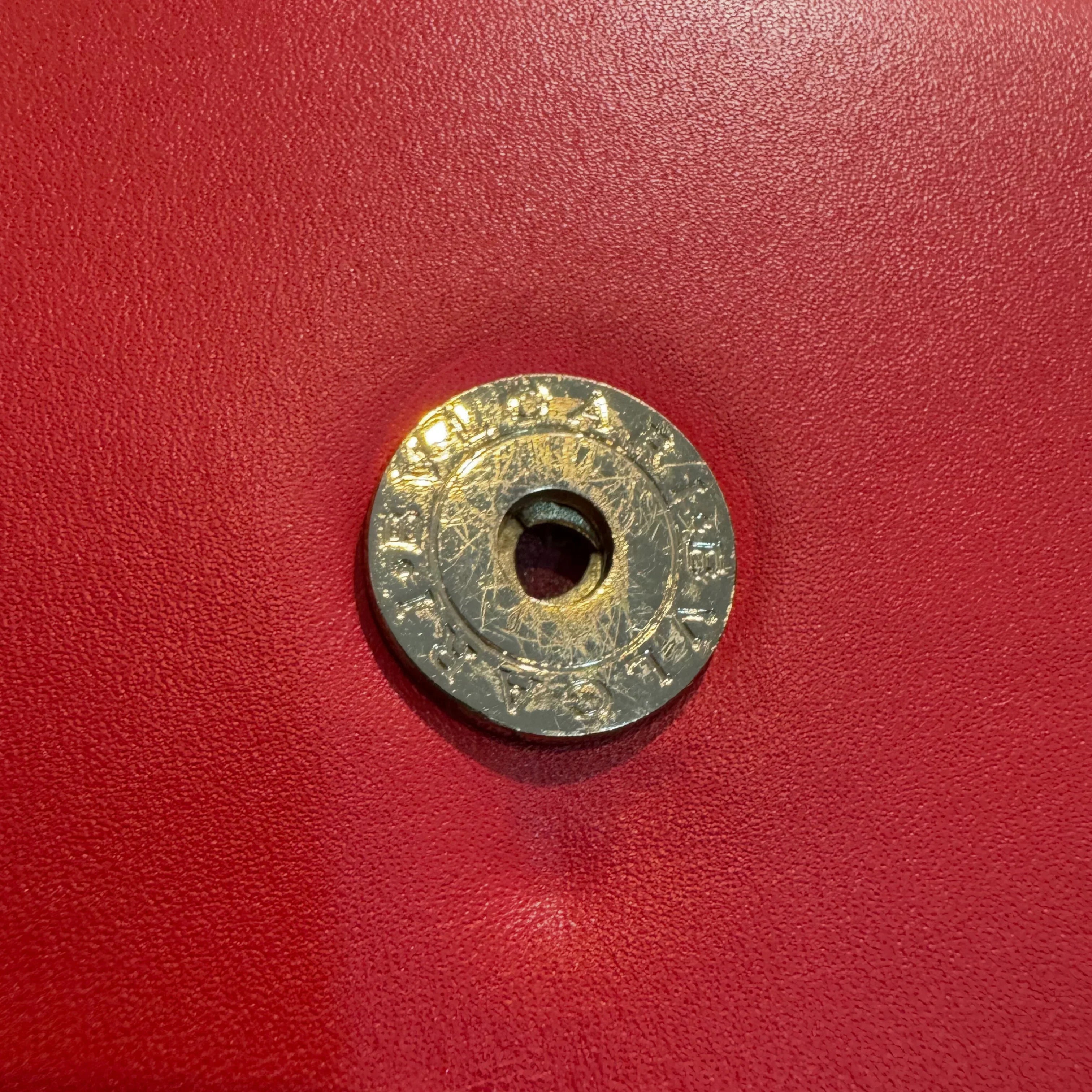 Bvlgari Serpent Forever Shoulder Bag Calfskin Red - Lost Designer