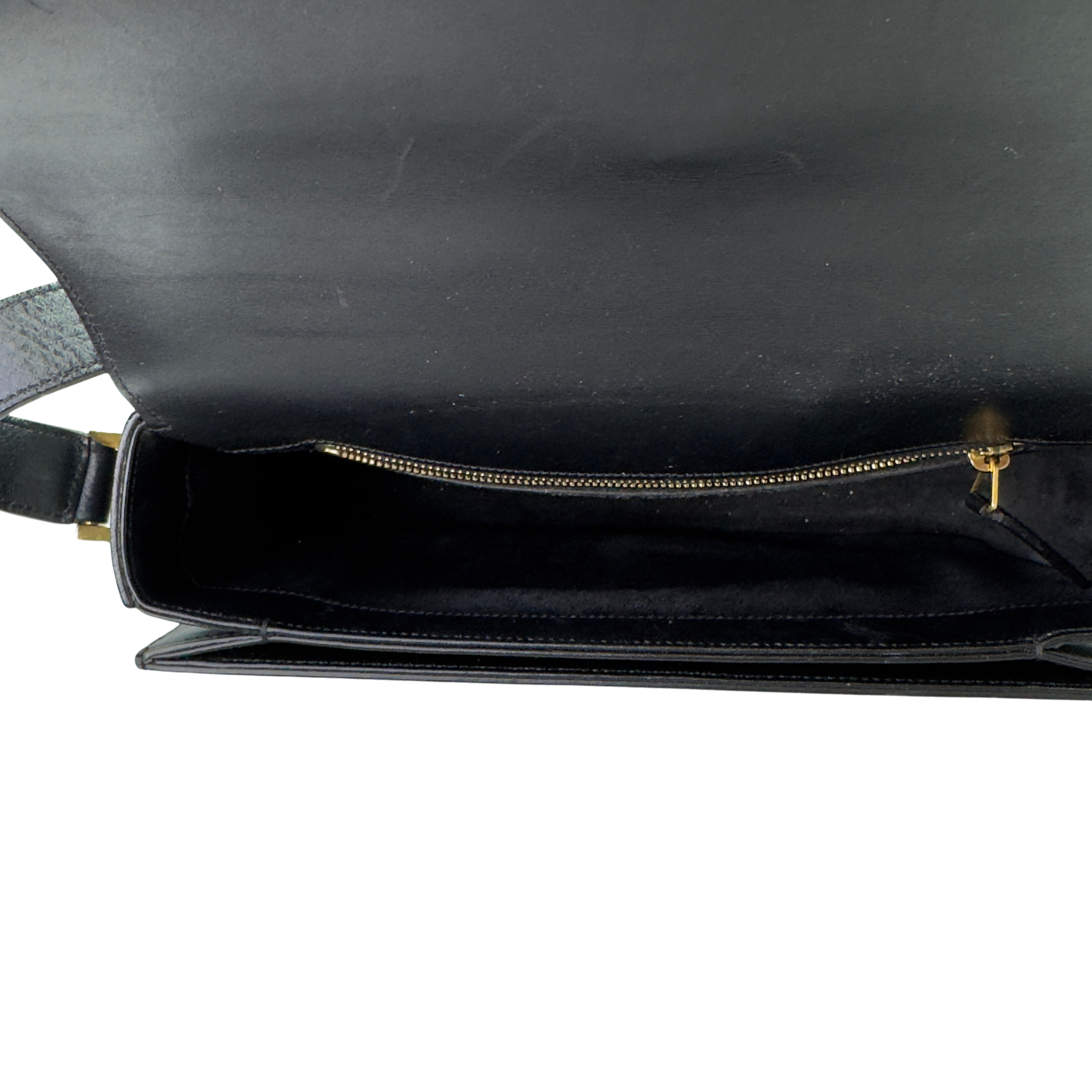 Saint Laurent Medium Classic Monogram Universite Bag Black