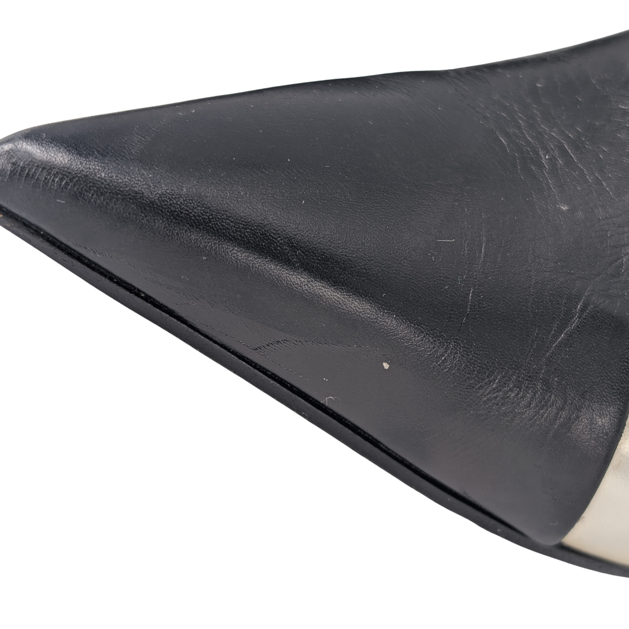 Balmain Pointed Toe Pumps Black/Gold 39