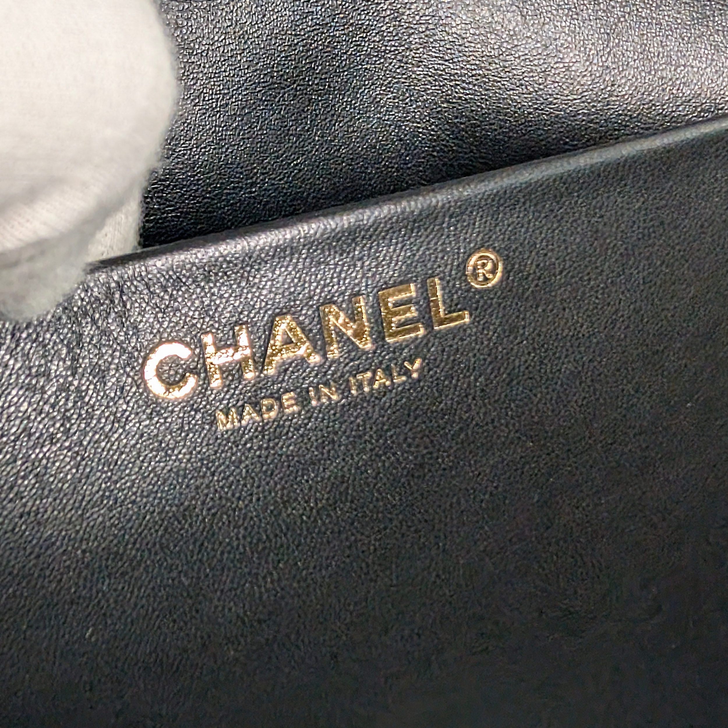 Chanel Suede Calfskin Souplissimo Maxi Flap Bag Black