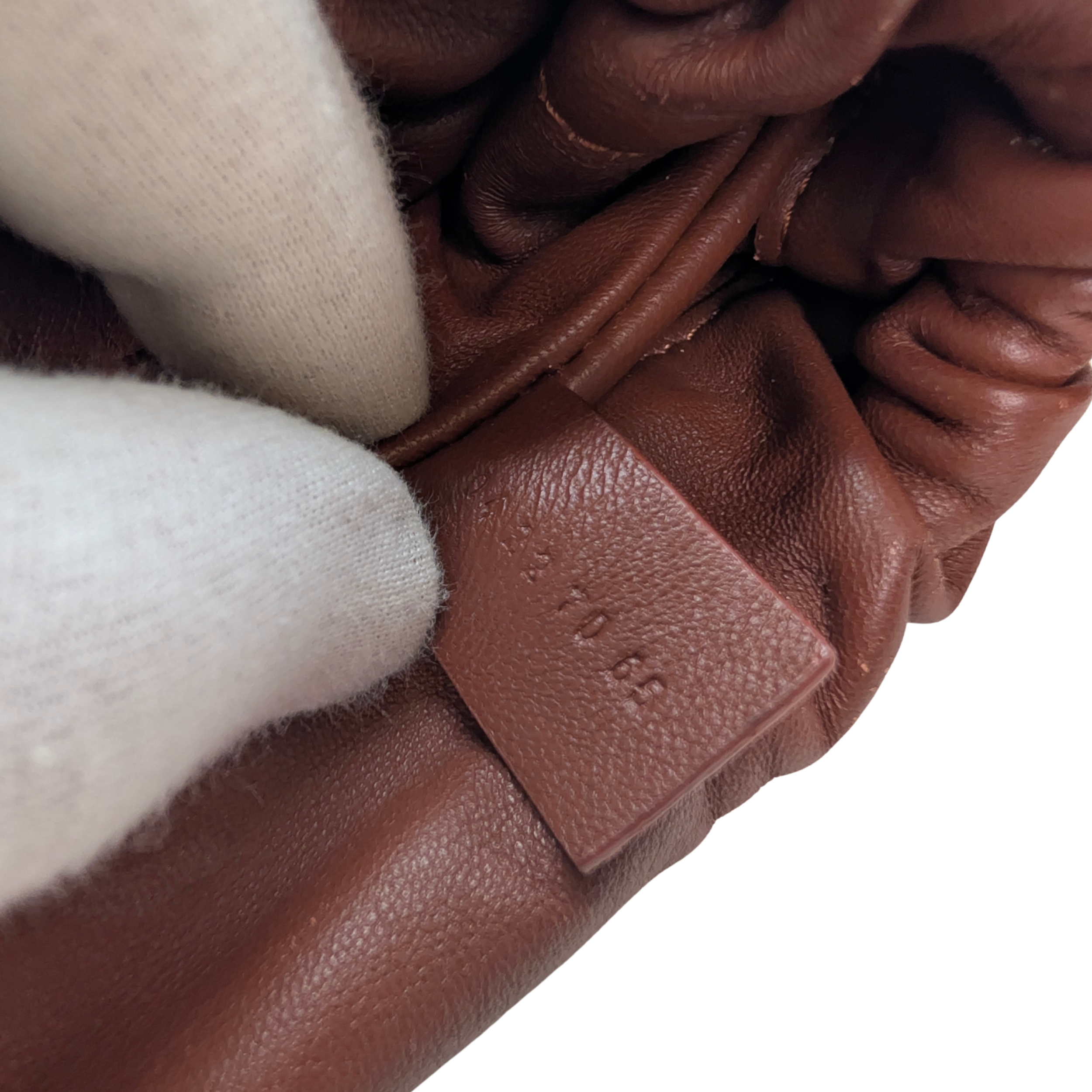Chloé Mate Gusset Leather Shoulder Bag Brown