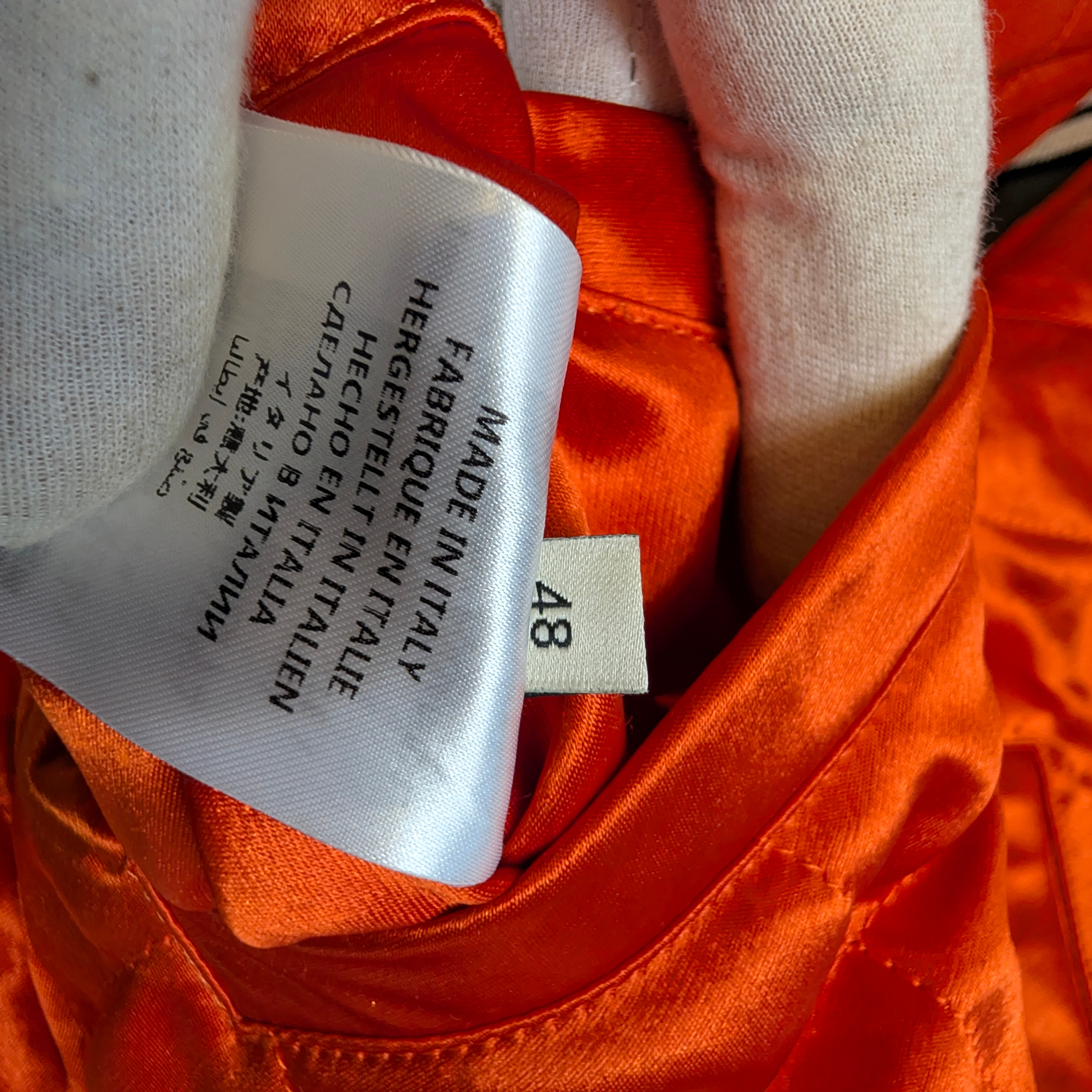 Gucci Reversible Varsity Bomber Jacket M 48