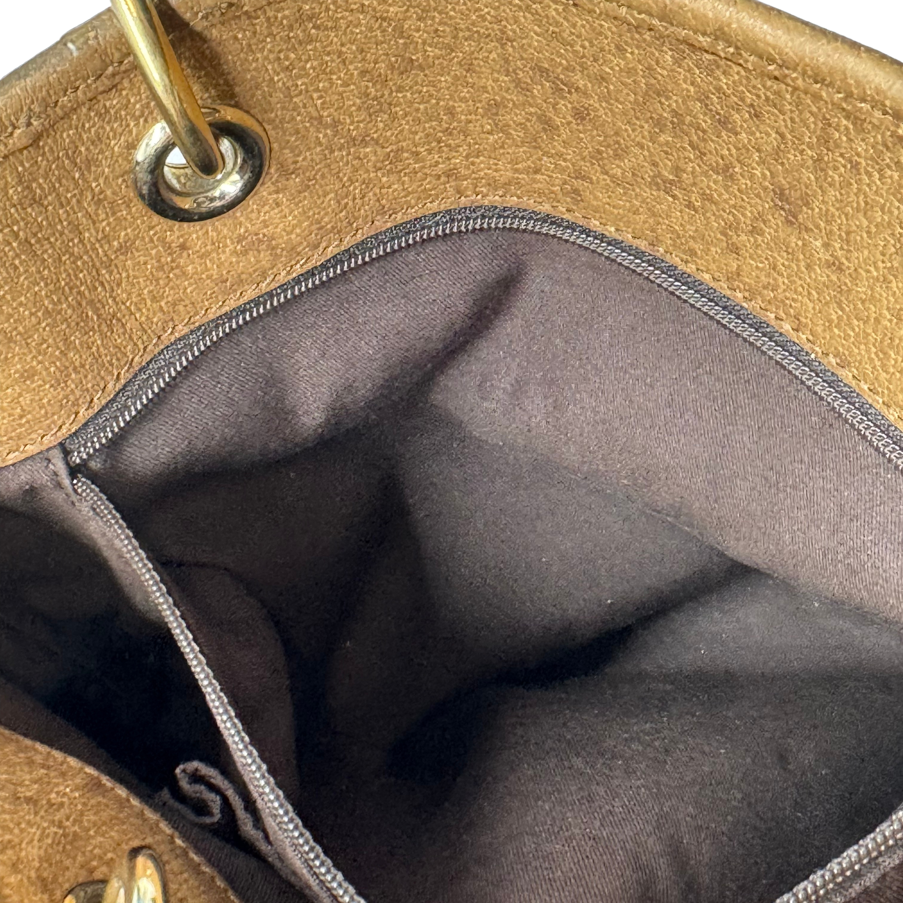 Gucci GG Canvas Tote Bag Brown