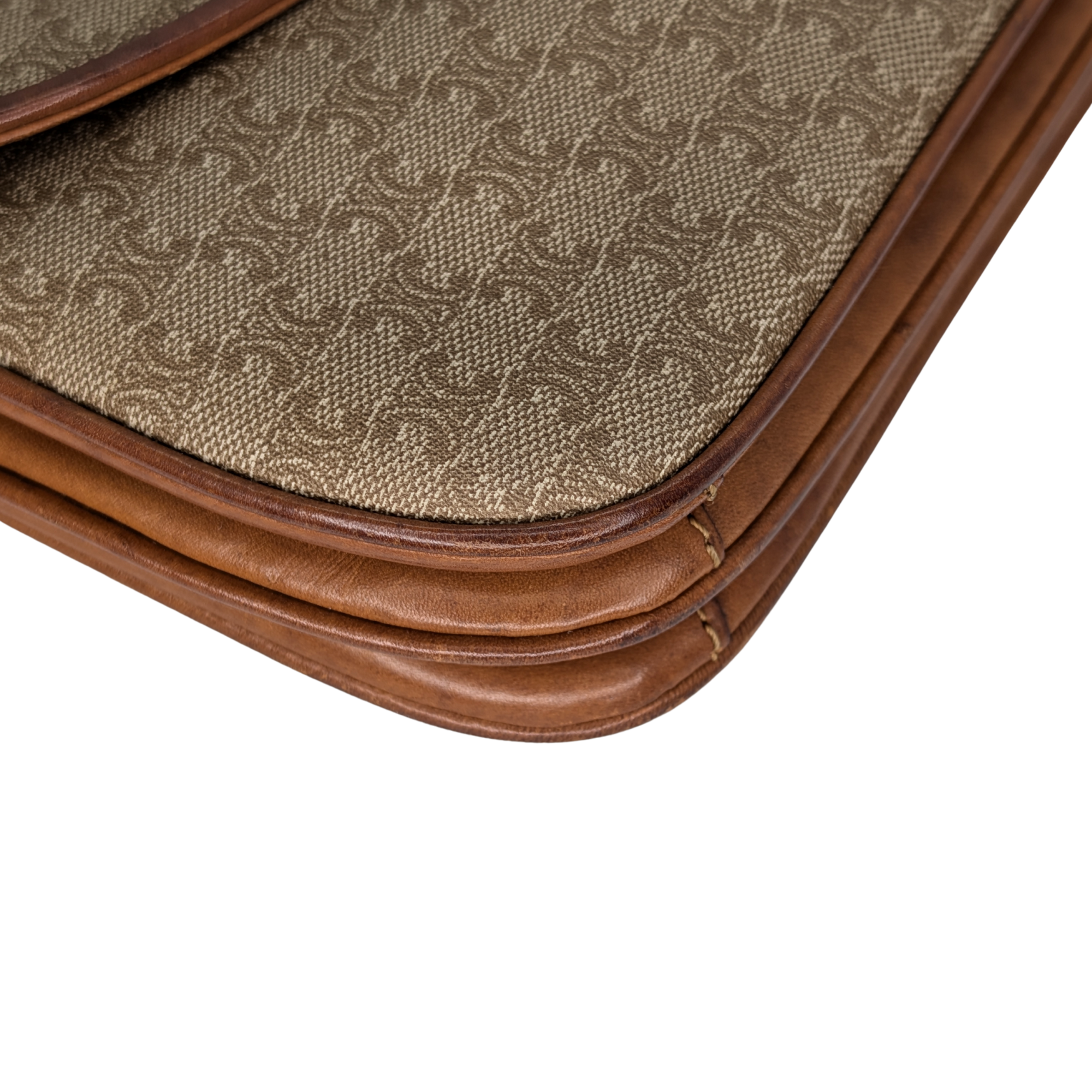 Celine Macadam Shoulder Bag Beige