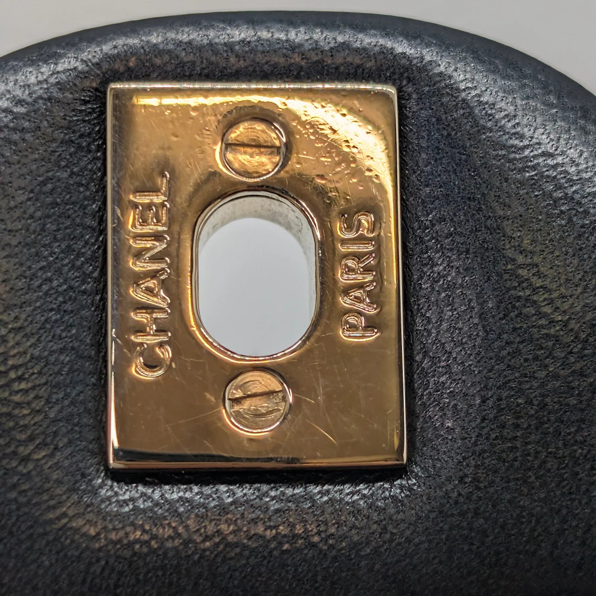 Chanel Classic Quilted Clutch With Chain Black - Lost Designer