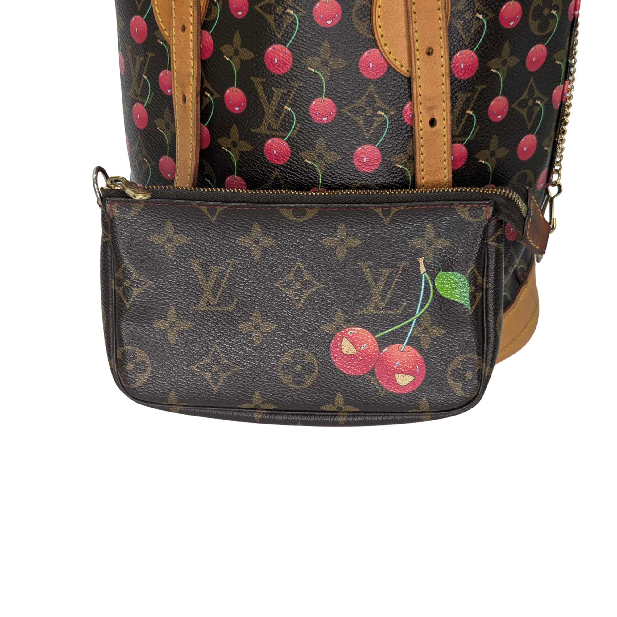 Louis Vuitton Cerises Bucket Murakami Cherry Handbag