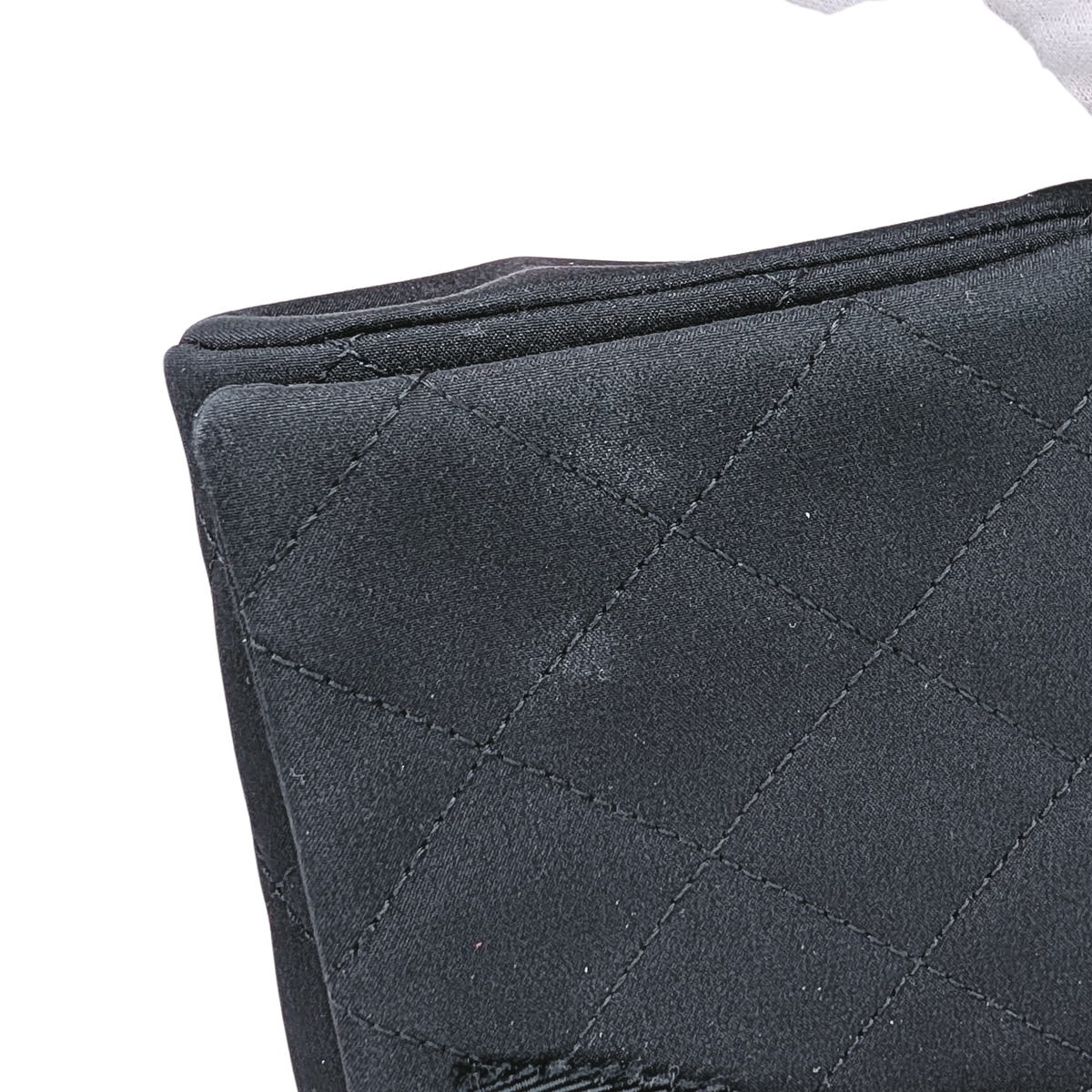 Chanel Camellia Shoulder Bag Black