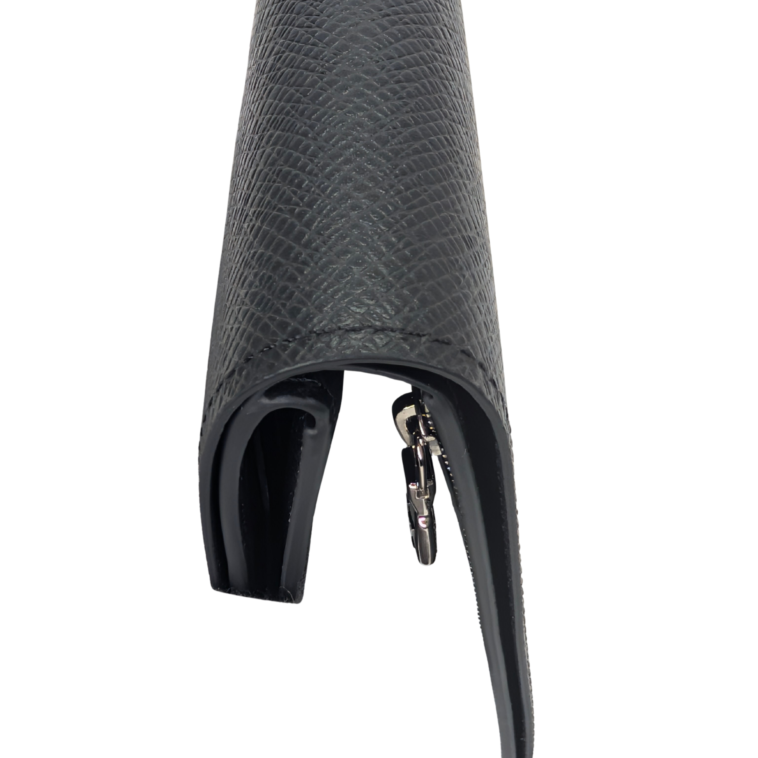 Louis Vuitton Bifold Men's Wallet Leather Black