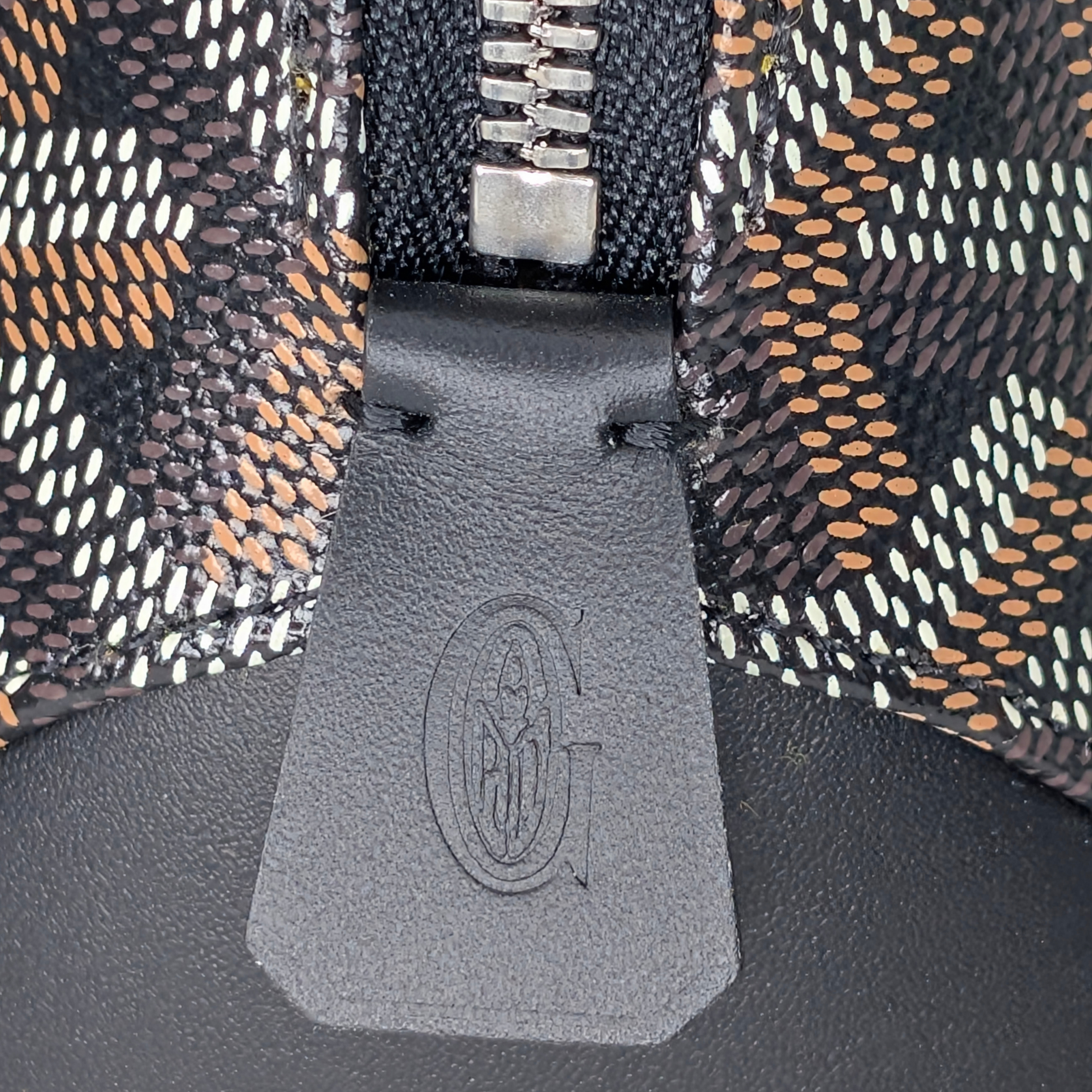Goyard Mini Vendome Top Handle Bag Black