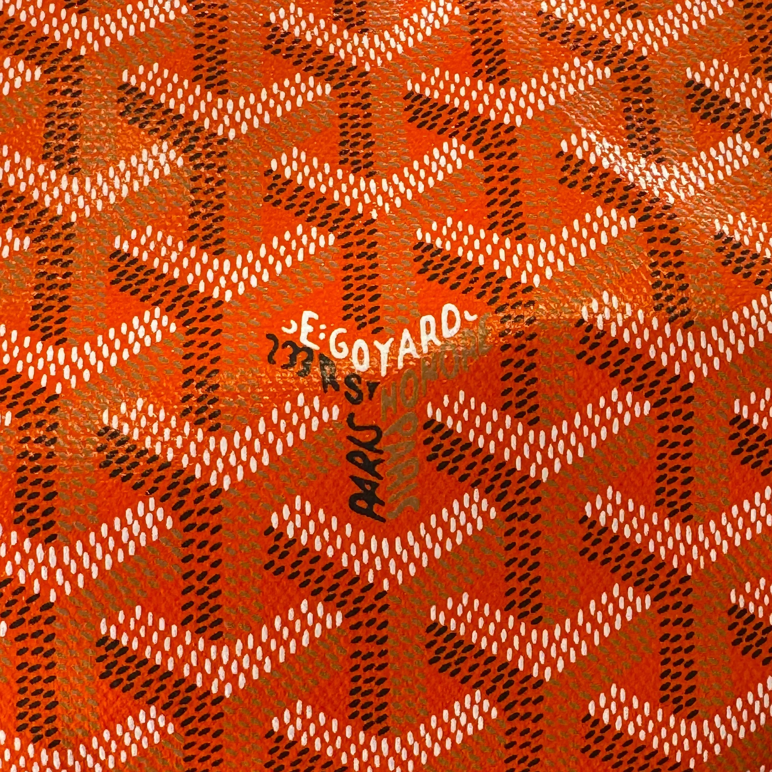 Goyard Orange Barrel 40 Sports Bag - Lost Designer