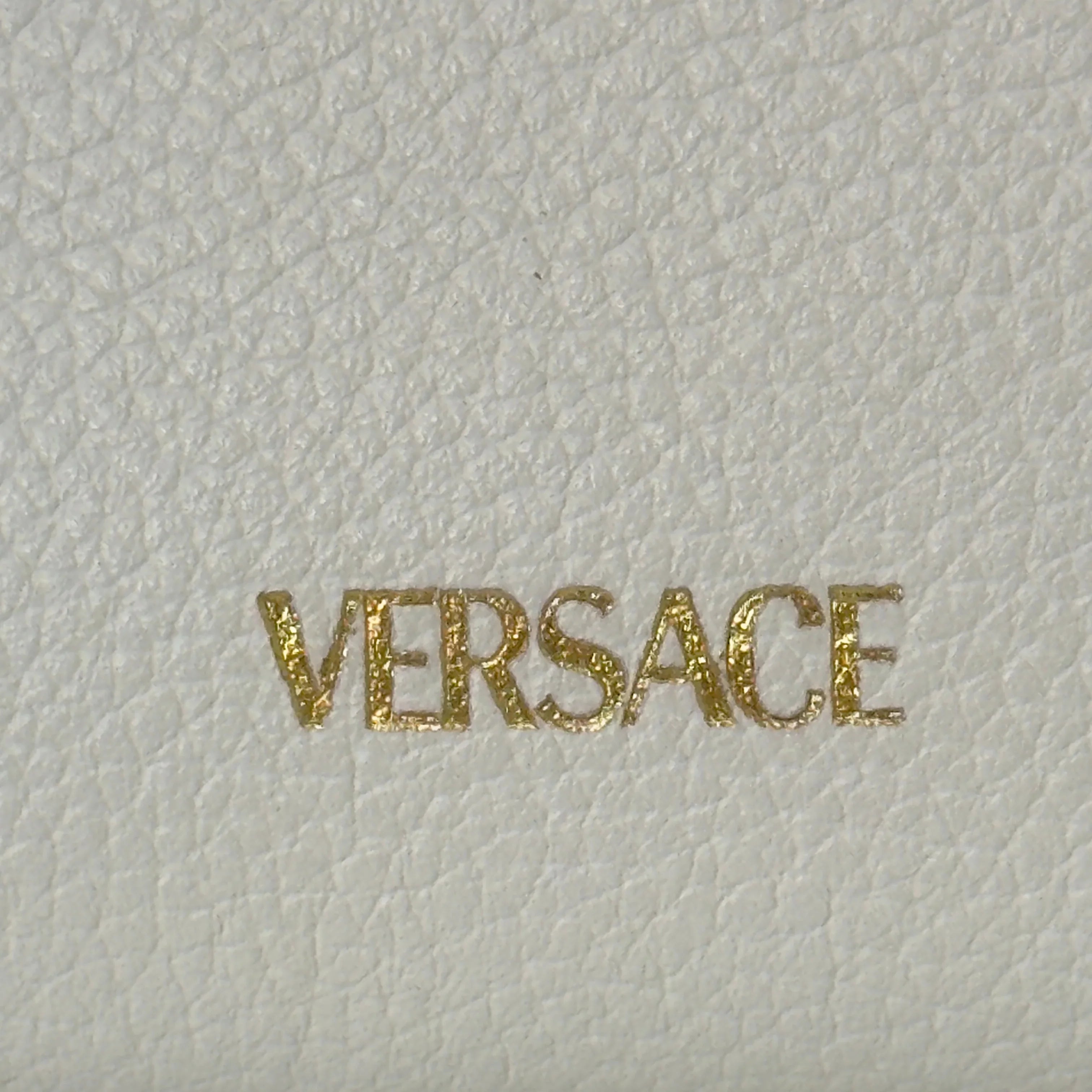 Versace La Medusa Small Crossbody Bag White - Lost Designer